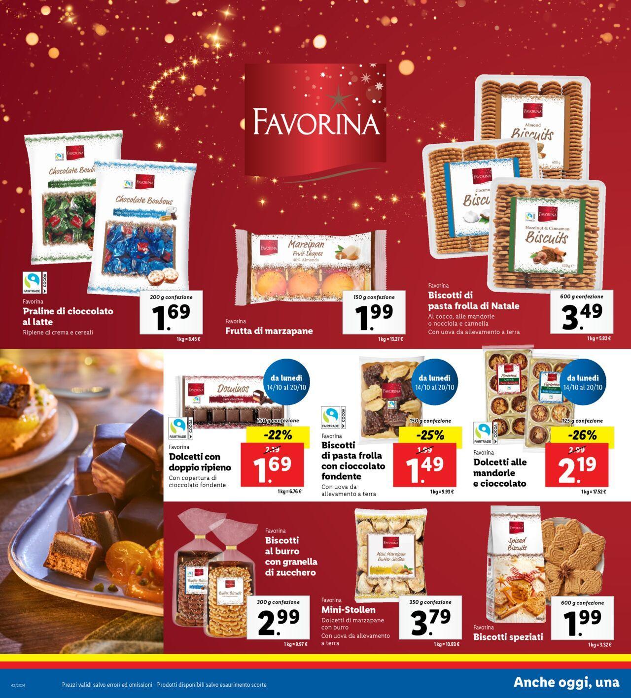 LIDL nuovo volantino 14/10/2024 - 20/10/2024 16