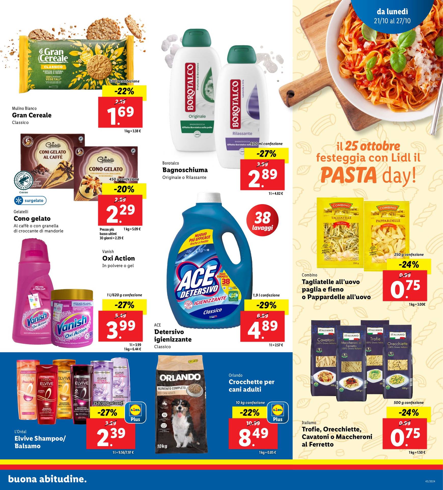 Volantino Lidl valido dal 21.10. al 27.10. 9