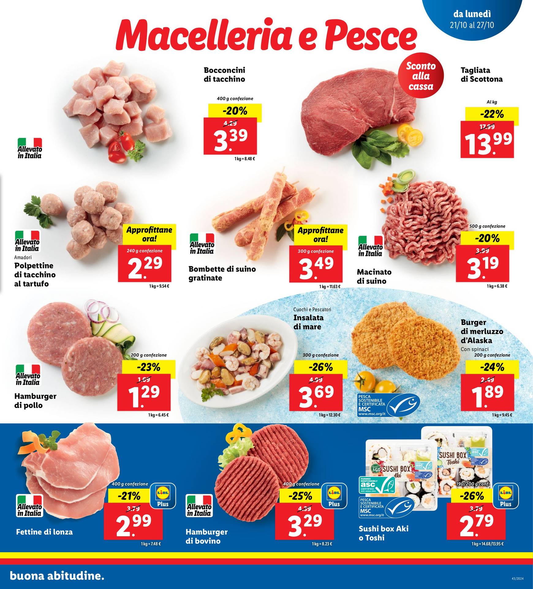 Volantino Lidl valido dal 21.10. al 27.10. 5