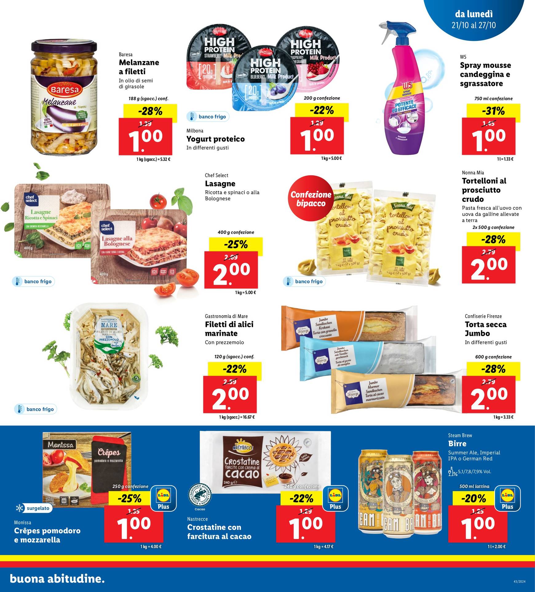 Volantino Lidl valido dal 21.10. al 27.10. 3