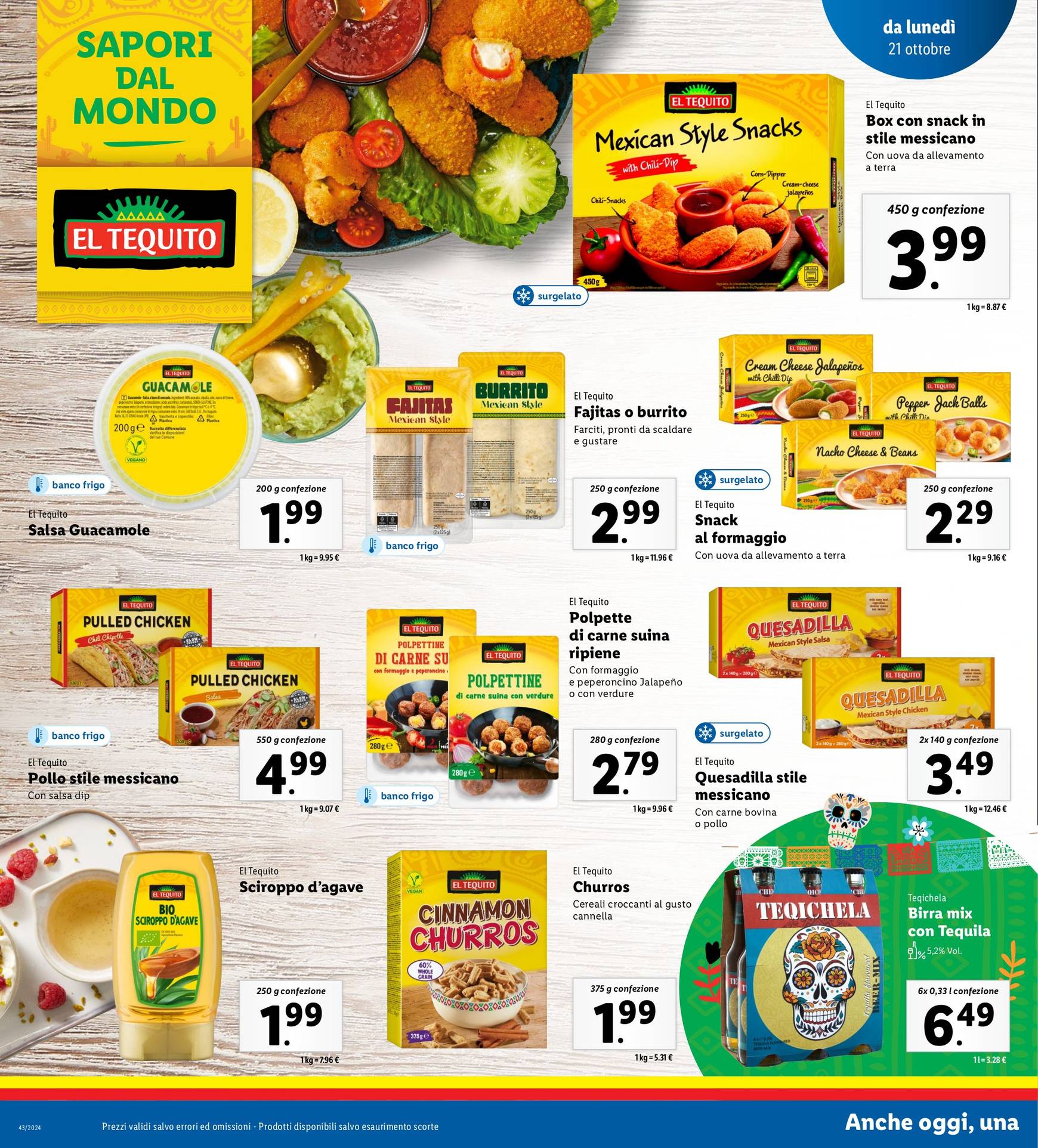 Volantino Lidl valido dal 21.10. al 27.10. 24