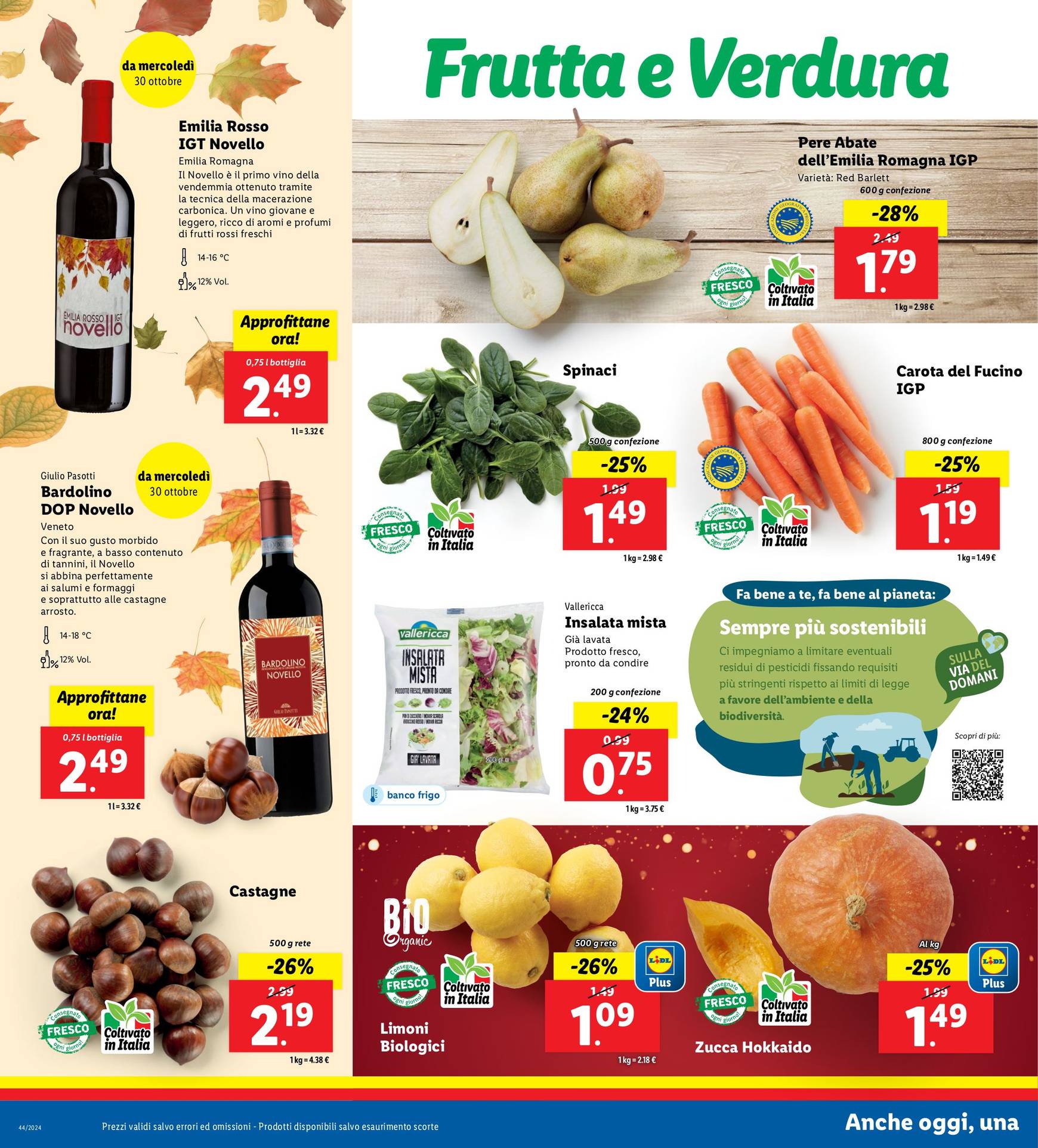 Volantino Lidl valido dal 28.10. al 03.11. 12