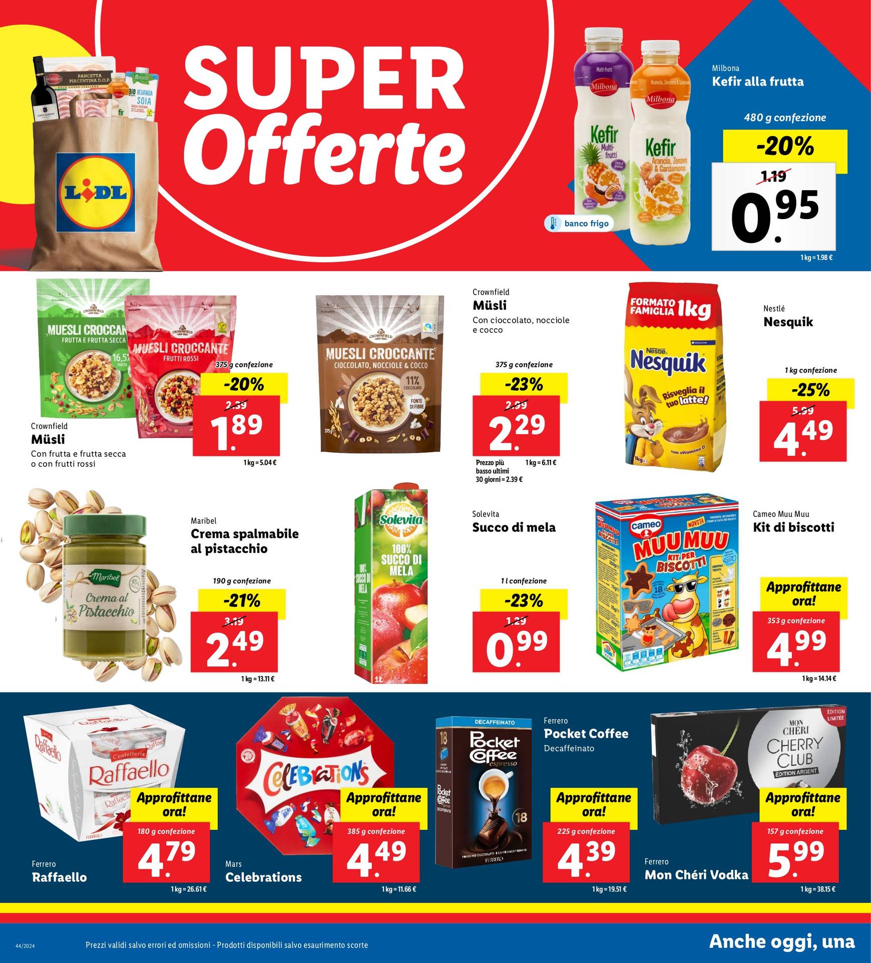 Volantino Lidl valido dal 28.10. al 03.11. 18