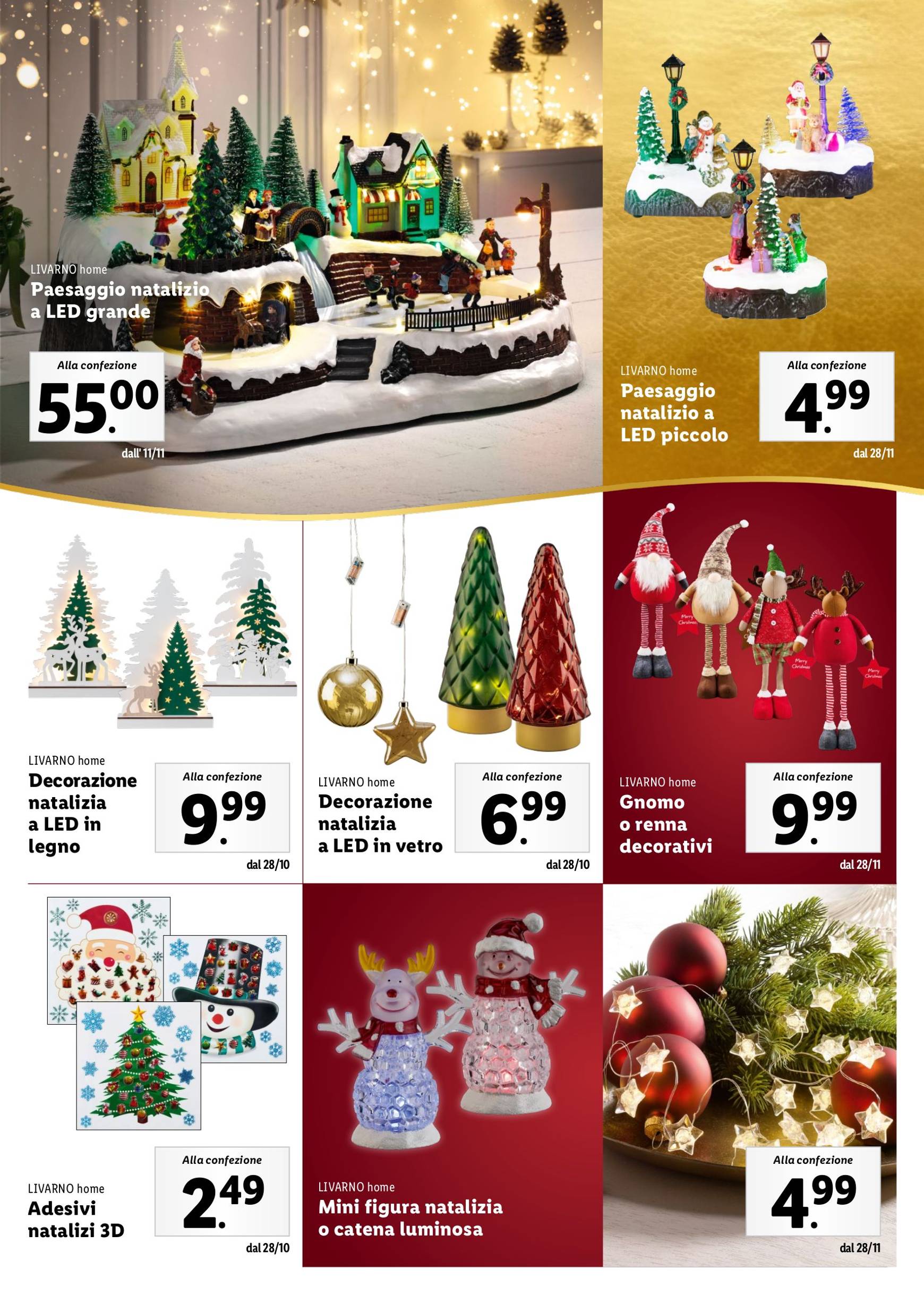 Volantino Lidl - Magico Natale valido dal 28.10. al 31.12. 65