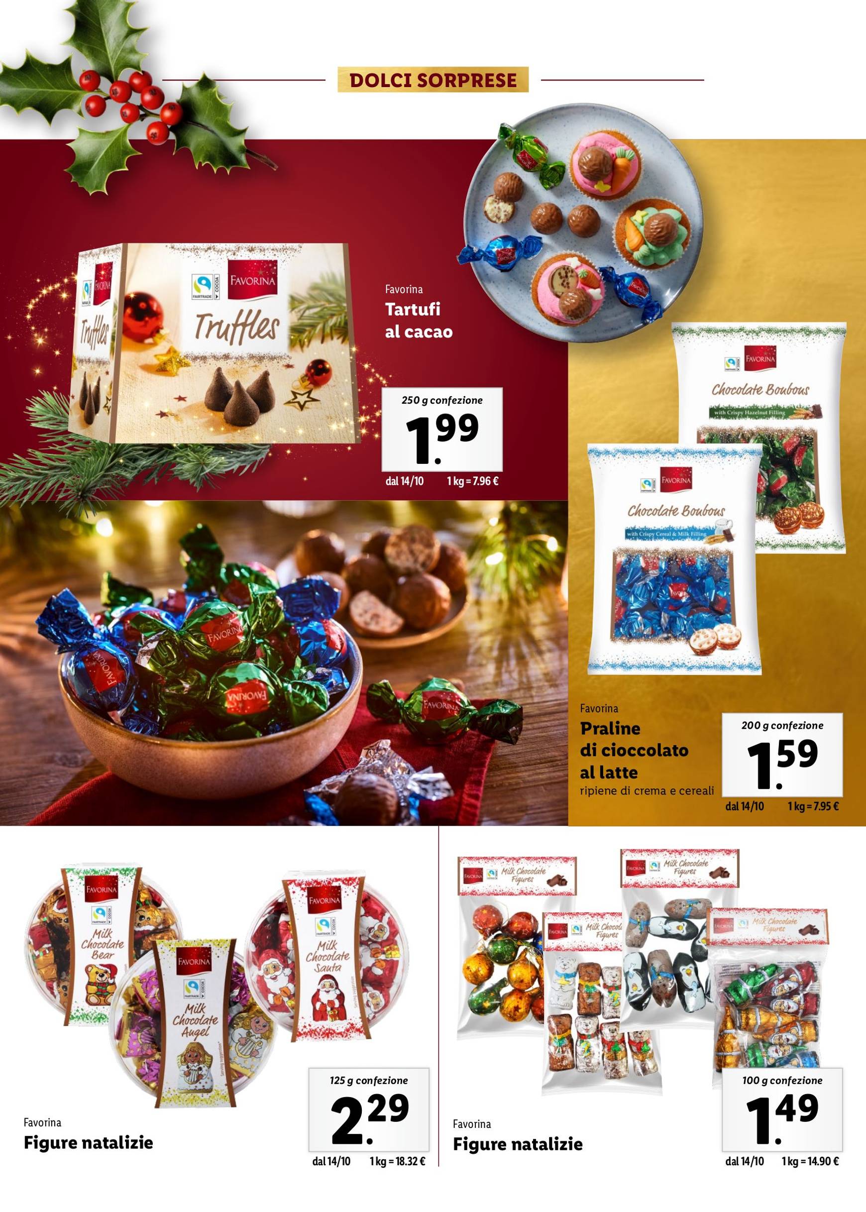 Volantino Lidl - Magico Natale valido dal 28.10. al 31.12. 50