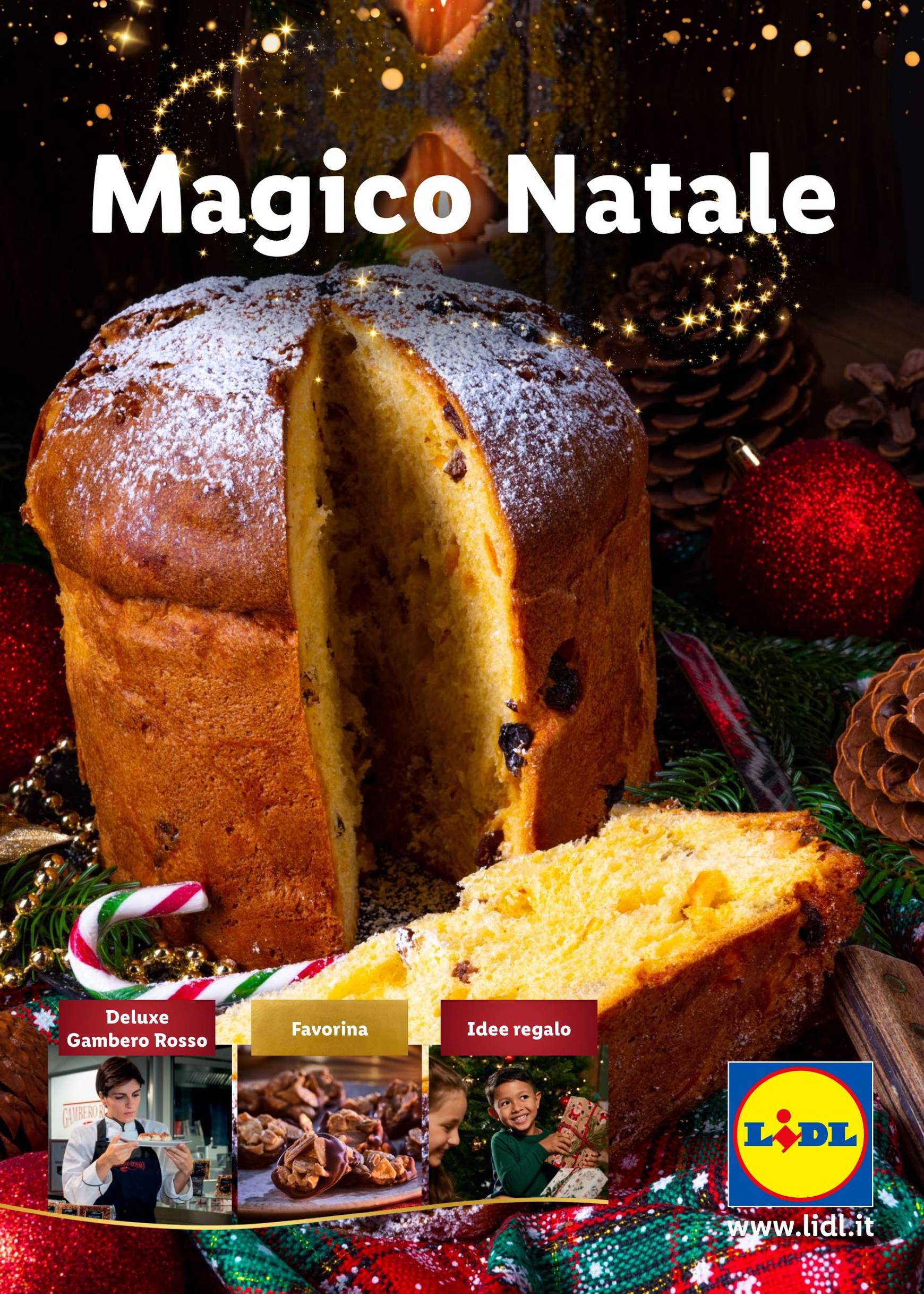 Volantino Lidl - Magico Natale valido dal 28.10. al 31.12.