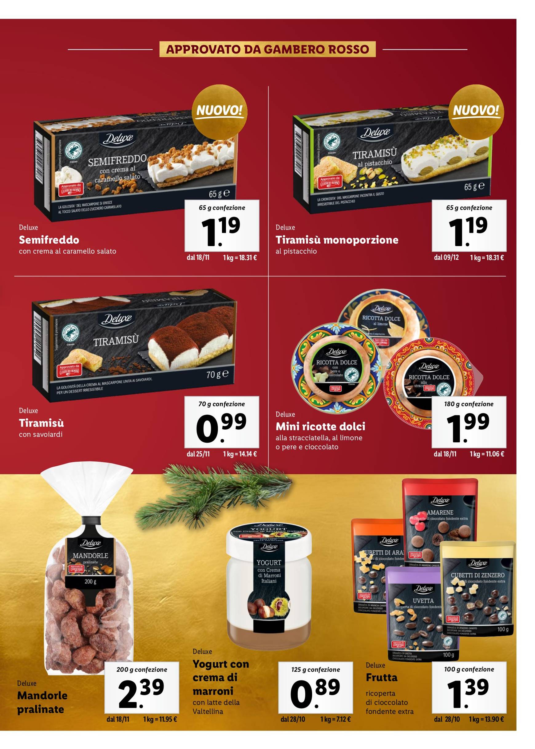 Volantino Lidl - Magico Natale valido dal 28.10. al 31.12. 19