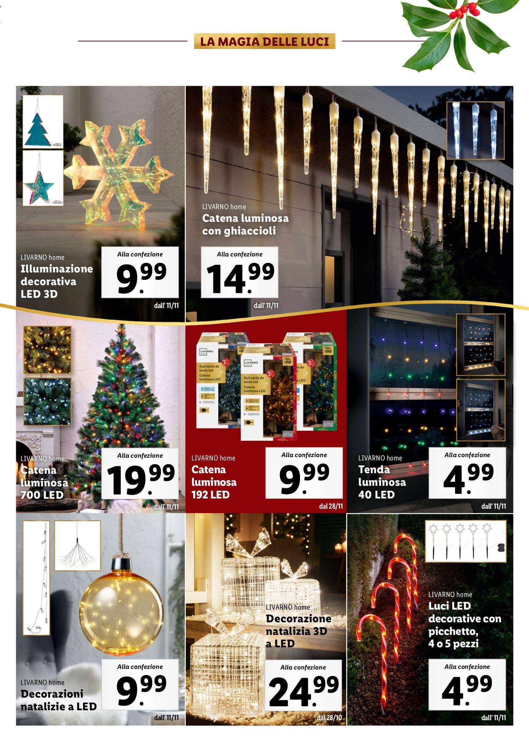 Volantino Lidl - Magico Natale valido dal 28.10. al 31.12. 63