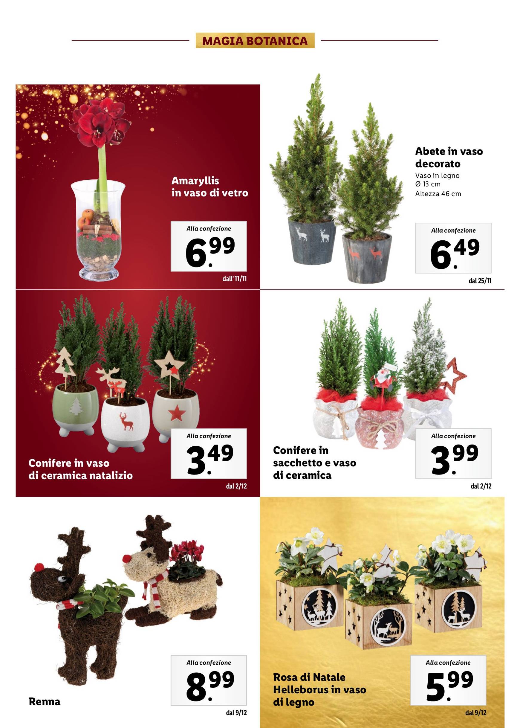 Volantino Lidl - Magico Natale valido dal 28.10. al 31.12. 89