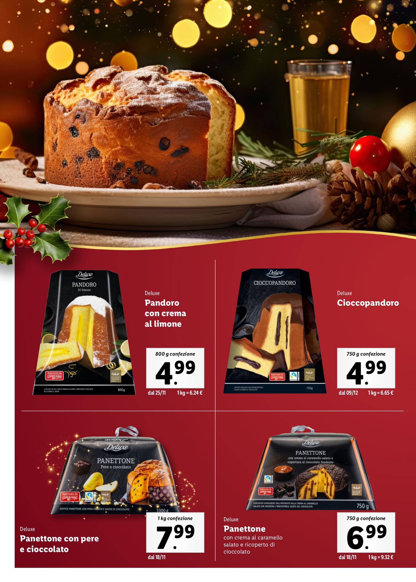 Volantino Lidl - Magico Natale valido dal 28.10. al 31.12. 16