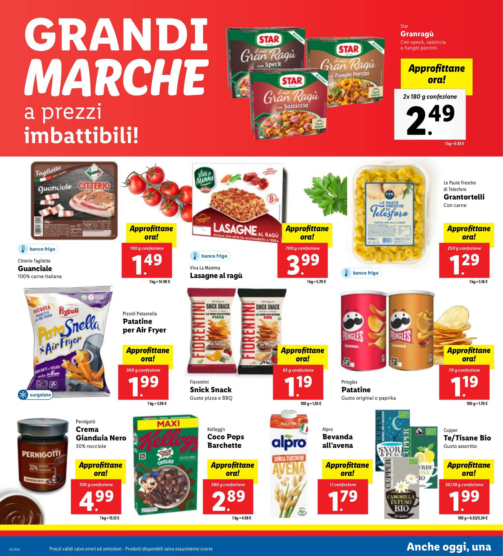 Volantino Lidl valido dal 04.11. al 10.11. 18