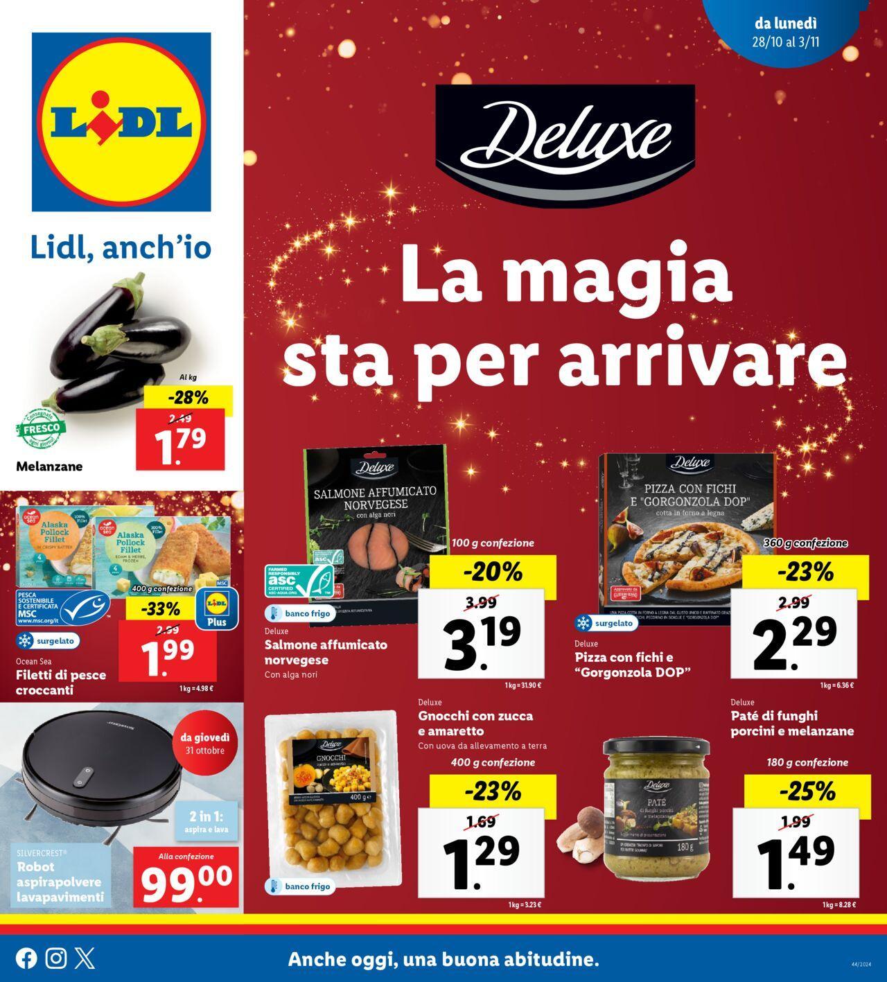 LIDL nuovo volantino 28/10/2024 - 03/11/2024