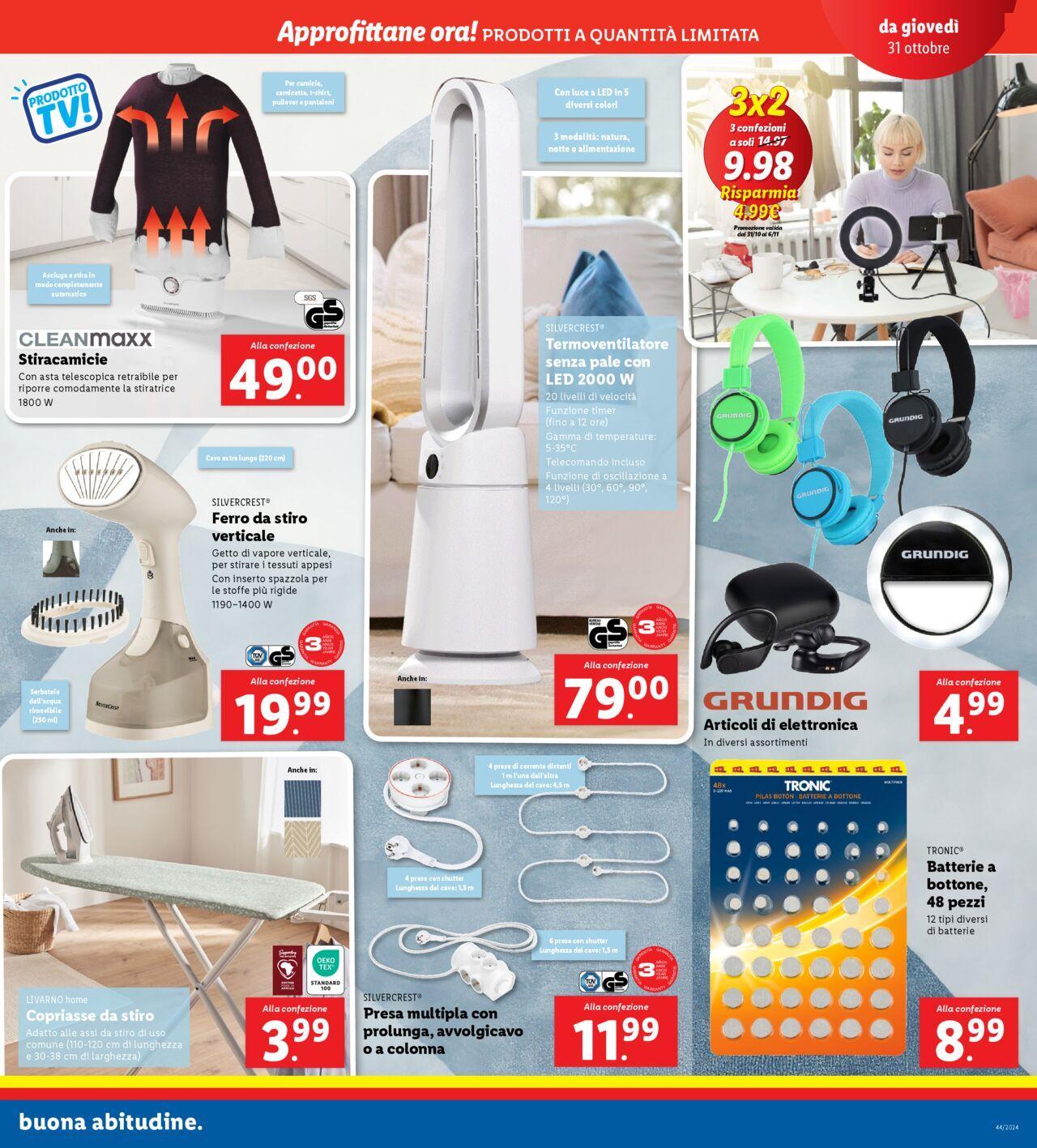 LIDL nuovo volantino 28/10/2024 - 03/11/2024 37