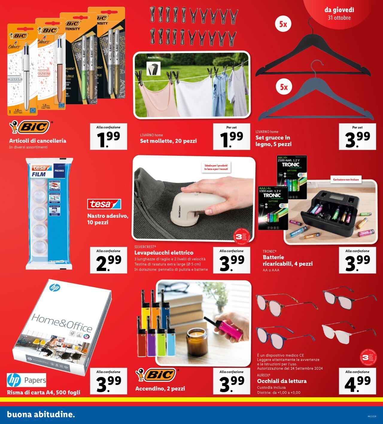 LIDL nuovo volantino 28/10/2024 - 03/11/2024 25