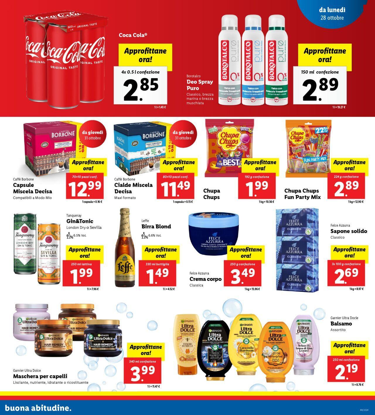 LIDL nuovo volantino 28/10/2024 - 03/11/2024 21