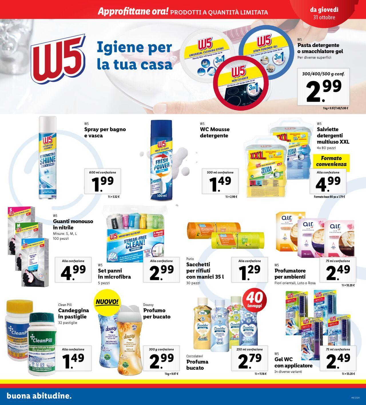 LIDL nuovo volantino 28/10/2024 - 03/11/2024 23