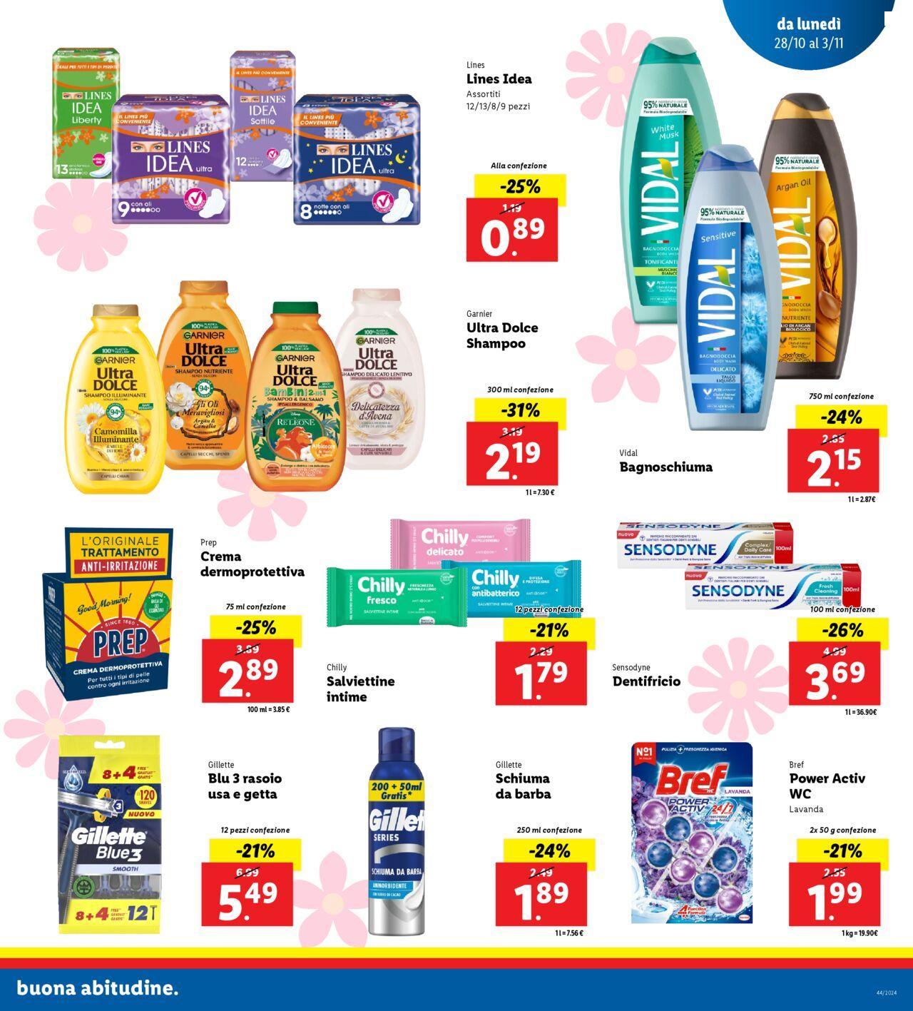 LIDL nuovo volantino 28/10/2024 - 03/11/2024 19