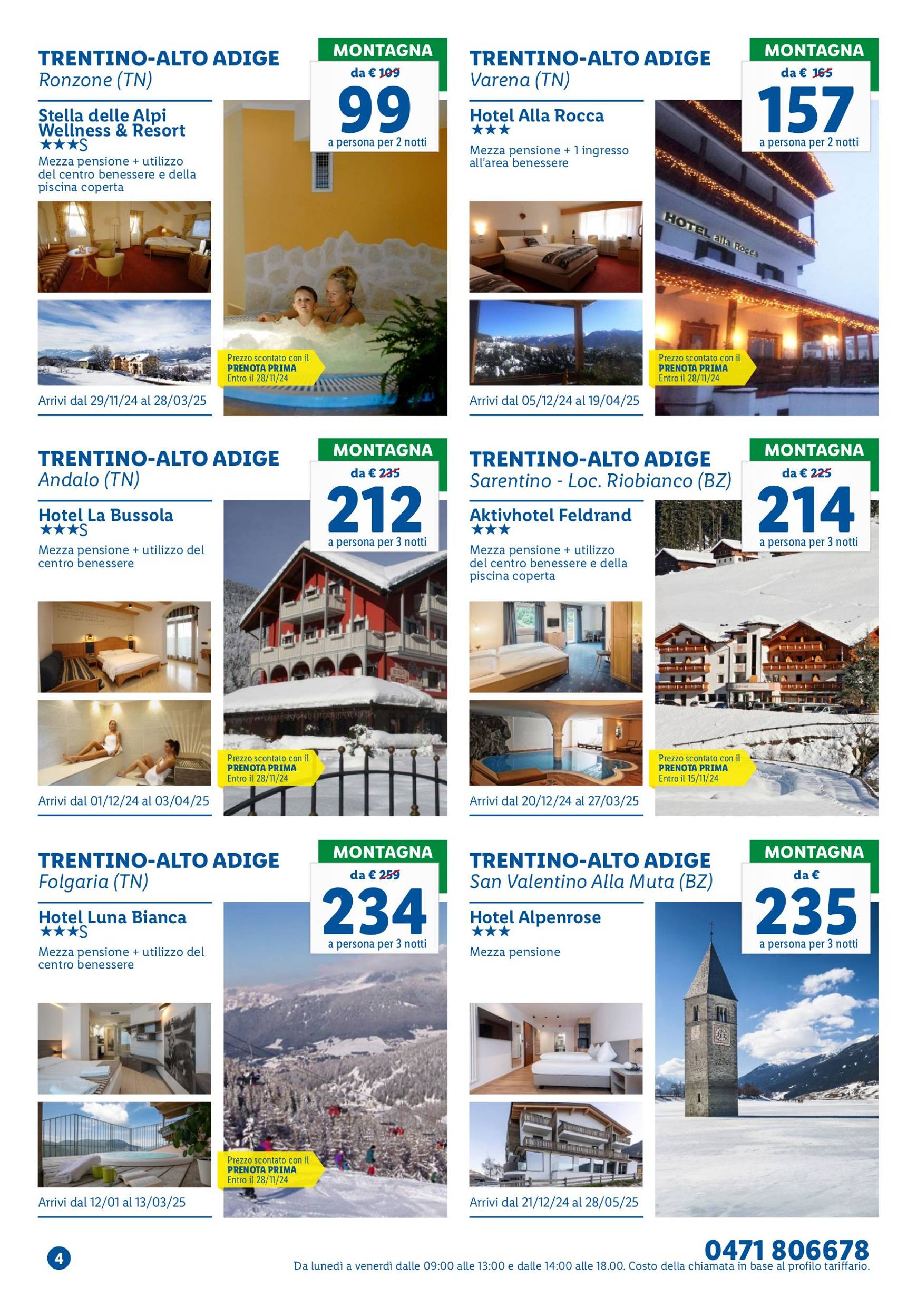 Volantino Lidl - Viaggi valido dal 01.11. al 31.12. 4