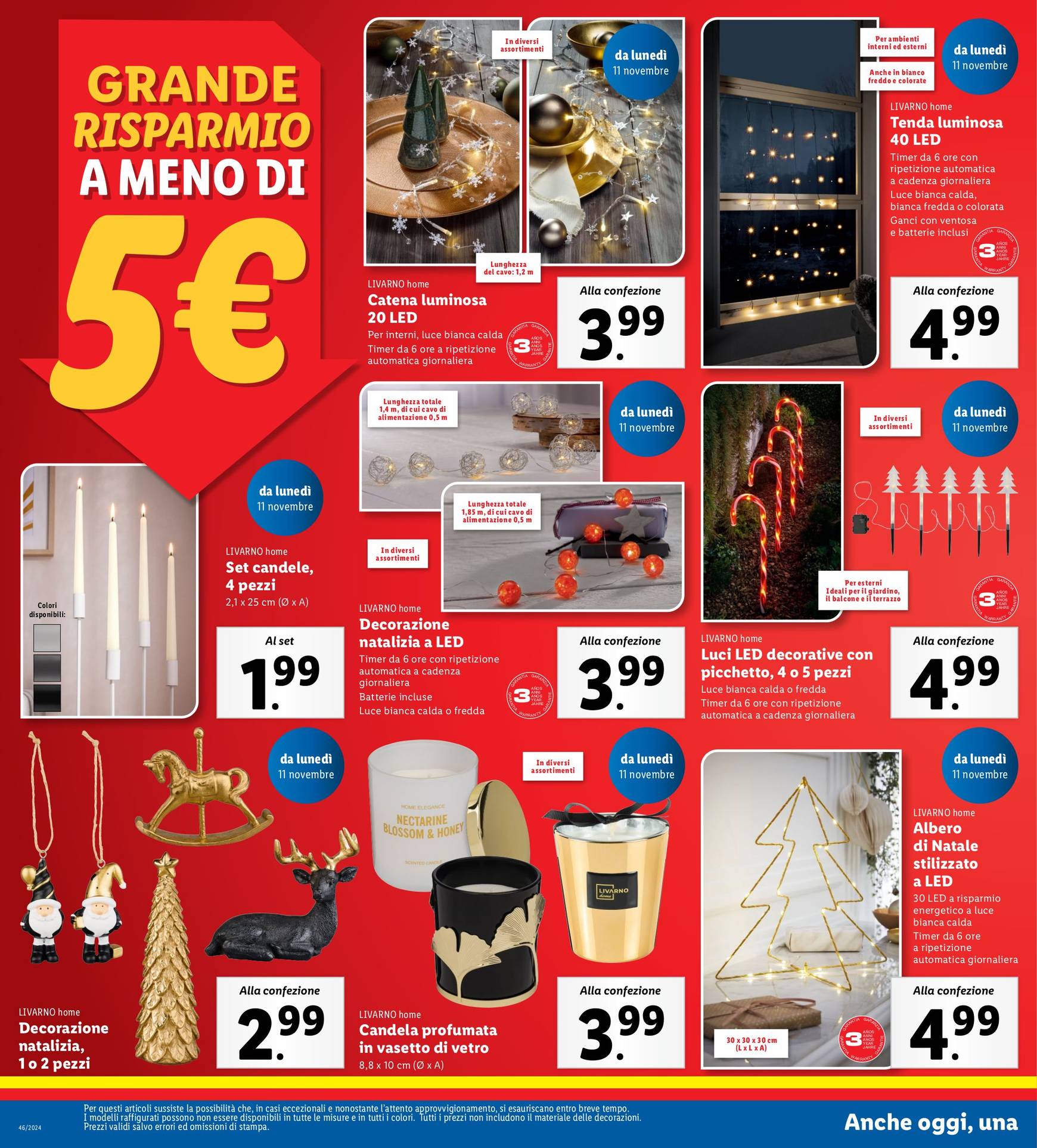 Volantino Lidl valido dal 11.11. al 17.11. 24