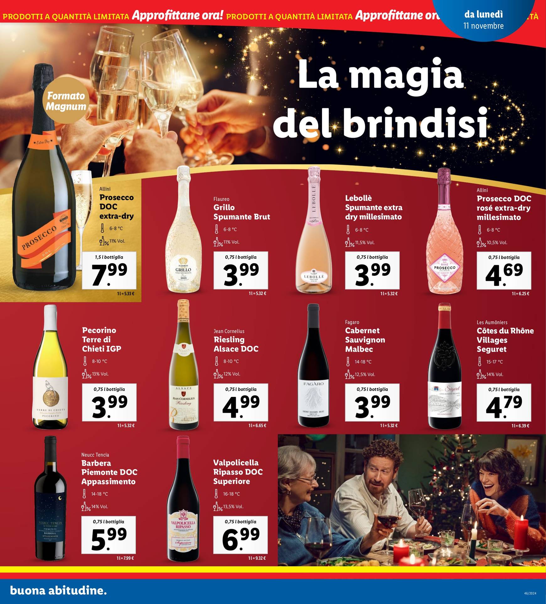 Volantino Lidl valido dal 11.11. al 17.11. 15