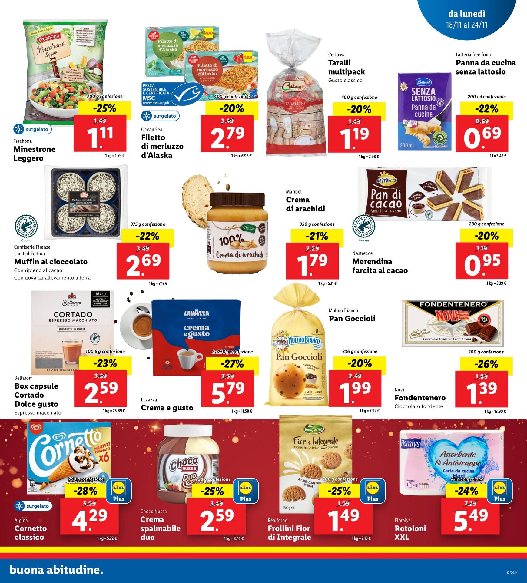 Volantino Lidl - Magico Natale valido dal 18.11. al 24.11. 15