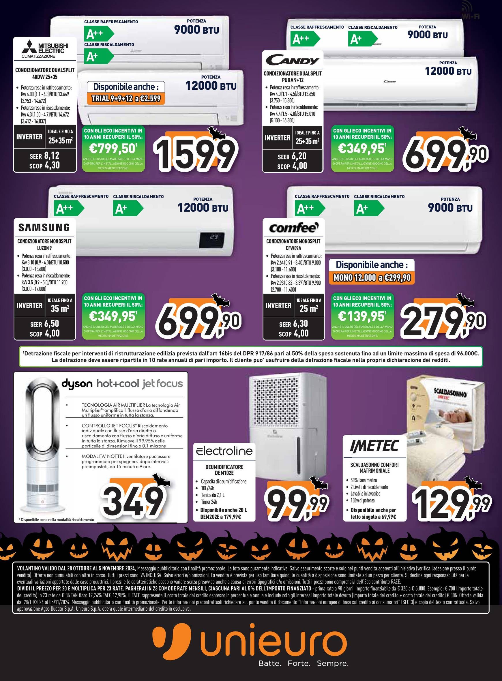 Volantino Unieuro - Halloween days da Unieuro! valido dal 28.10. al 05.11. 28