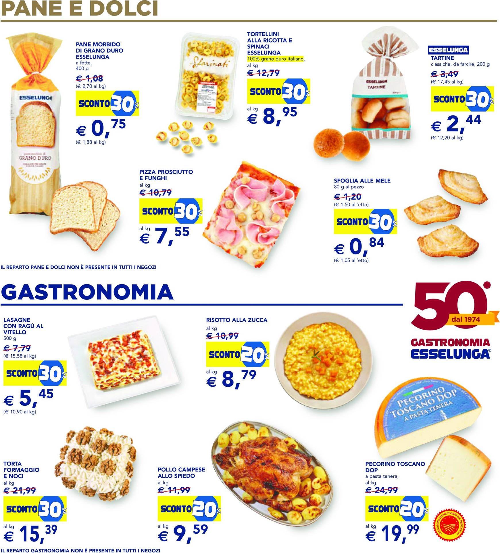 Volantino Esselunga - 30-40-50% valido dal 28.10. al 06.11. 14