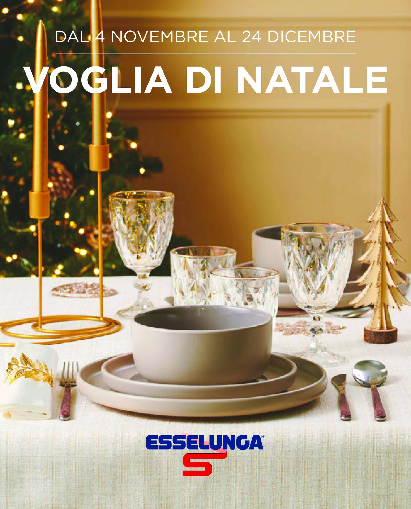 Volantino Esselunga - Voglia di Natale valido dal 04.11. al 24.12.