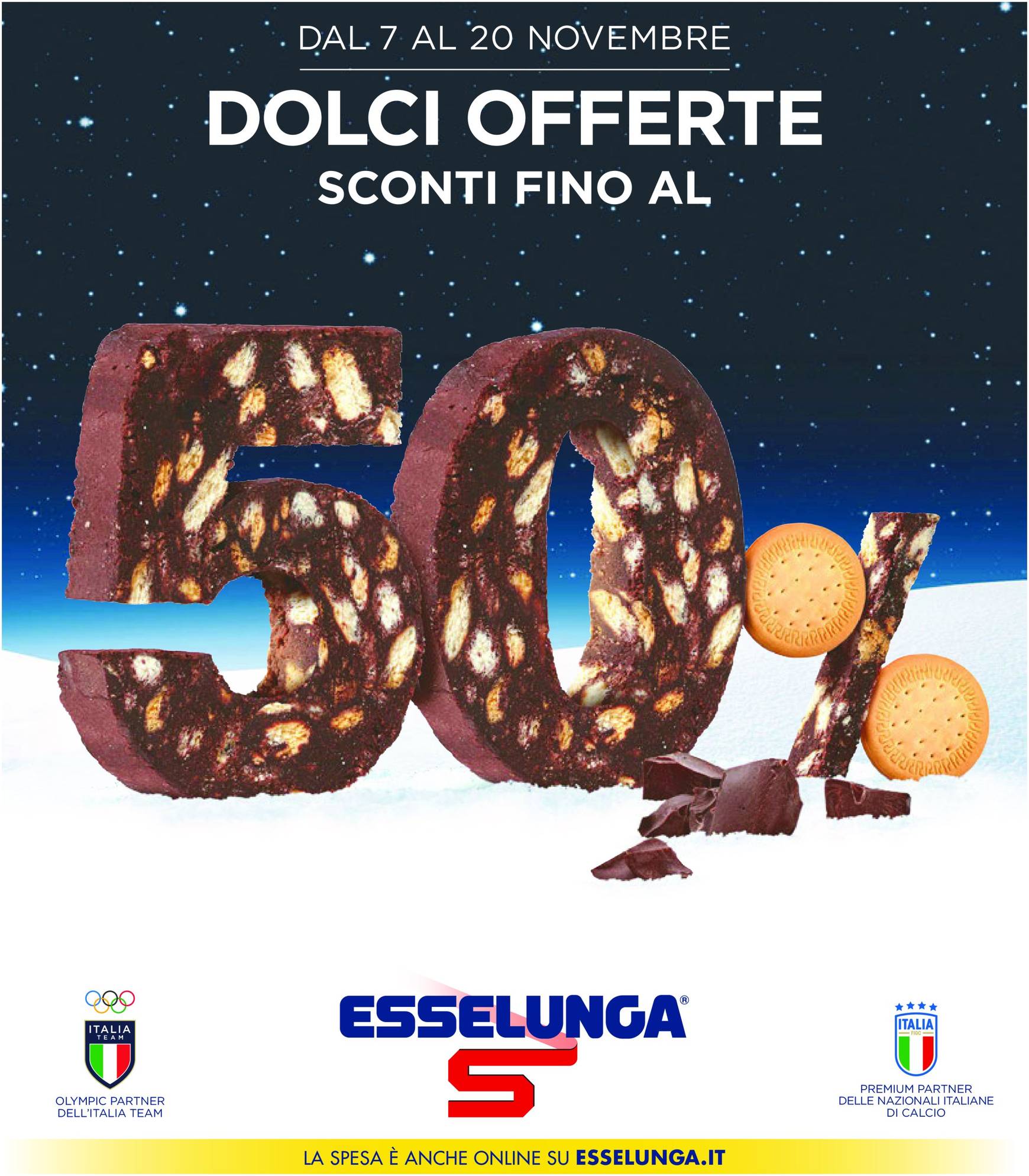 Volantino Esselunga - Sconti fino al 50% valido dal 07.11. al 20.11.