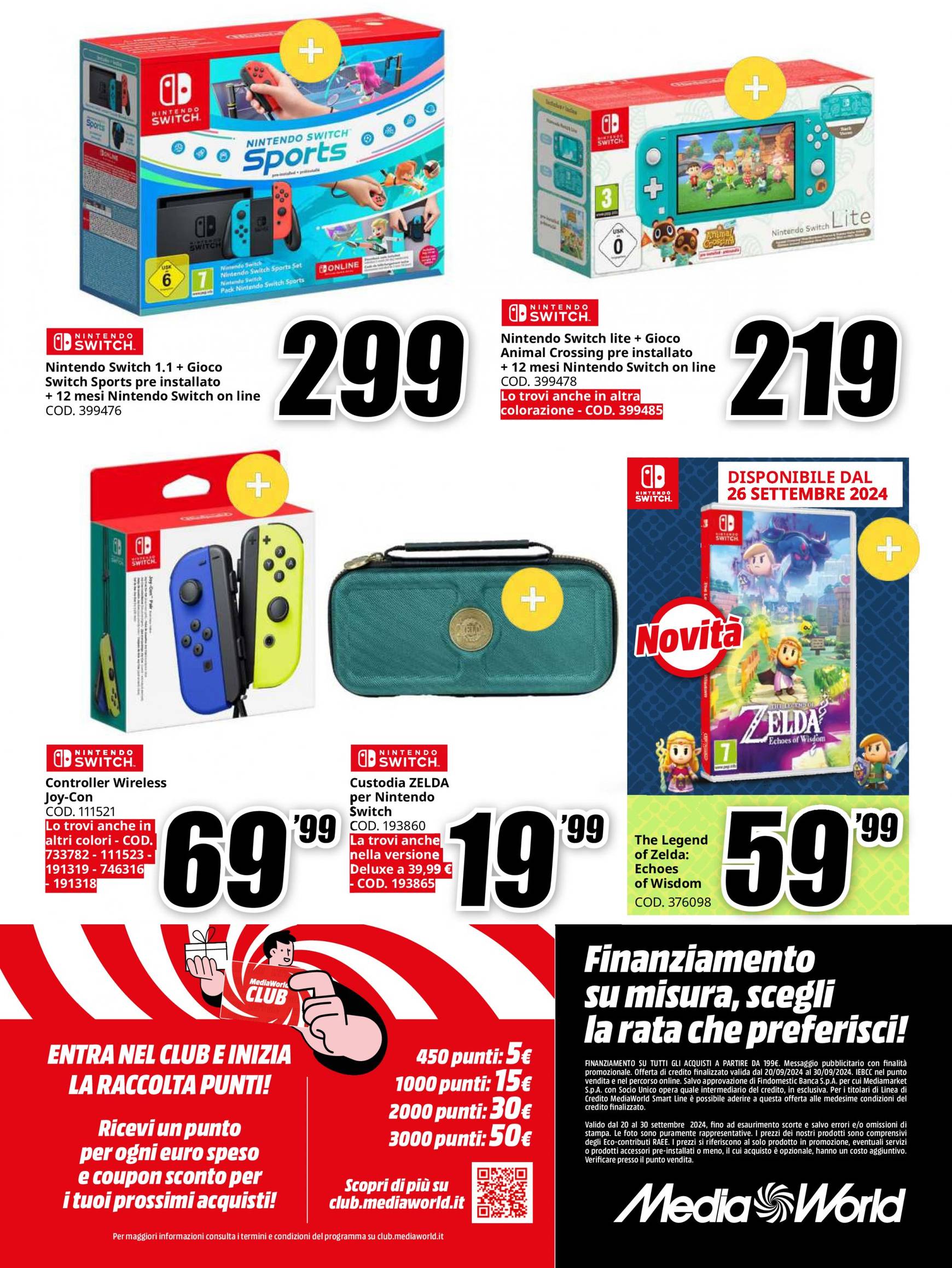 Nuovo volantino Mediaworld - Gaming experience 20.09. - 30.09. 8