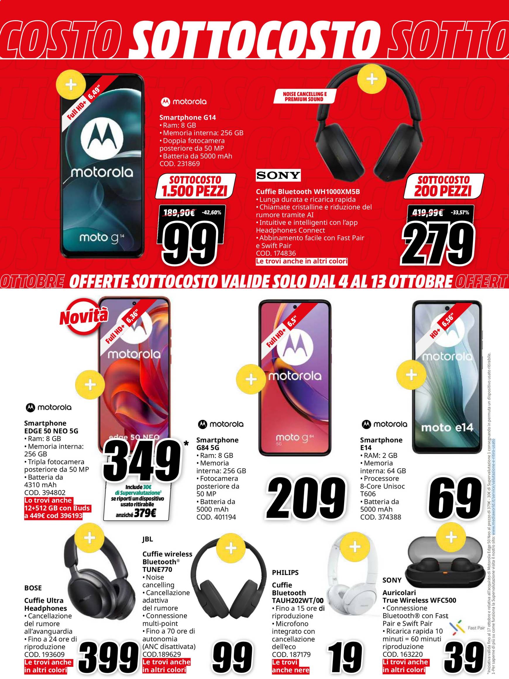 Nuovo volantino Mediaworld 04.10. - 17.10. 4