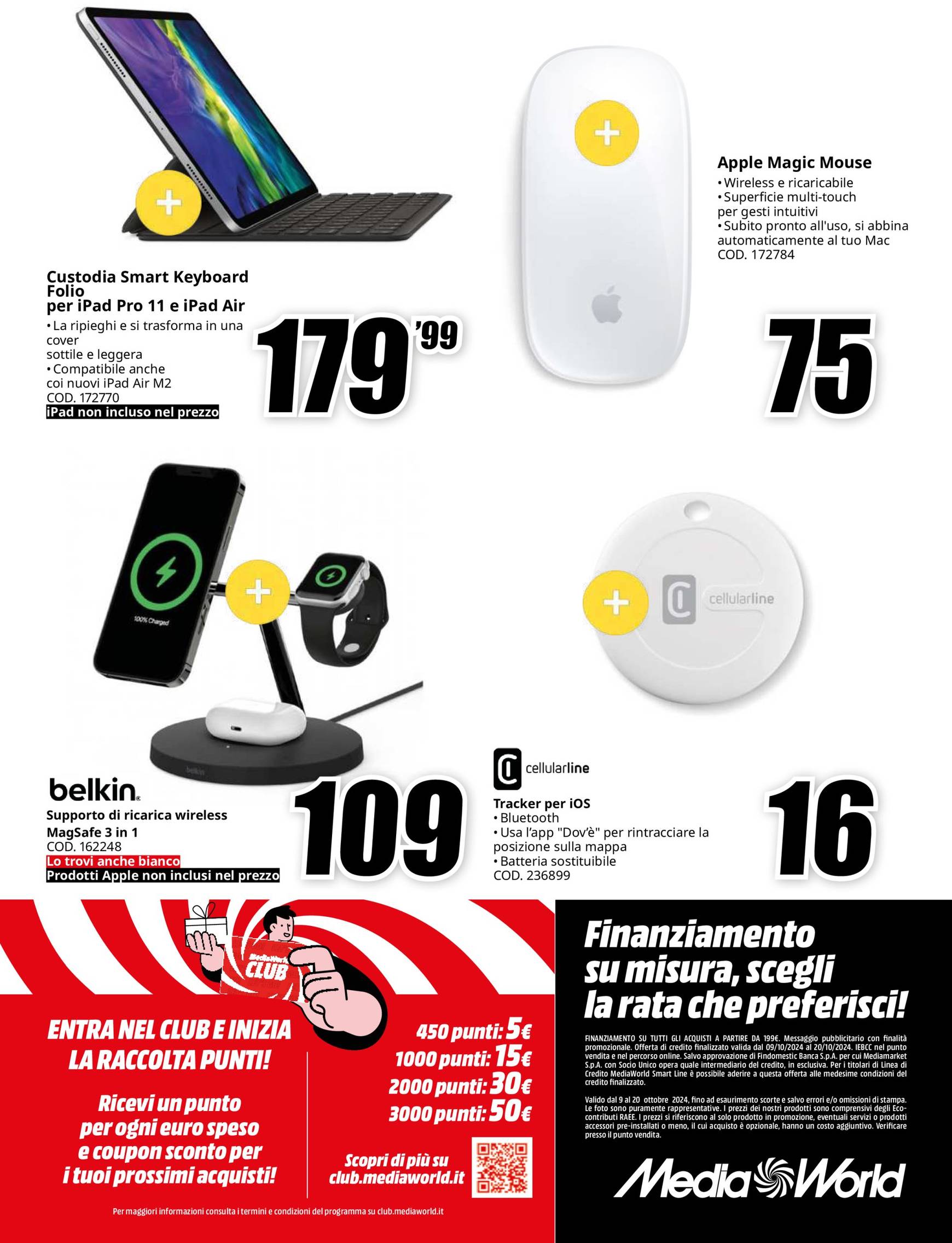 Volantino Mediaworld - Accessori Per Prestazioni Al Top valido dal 09.10. al 20.10. 12