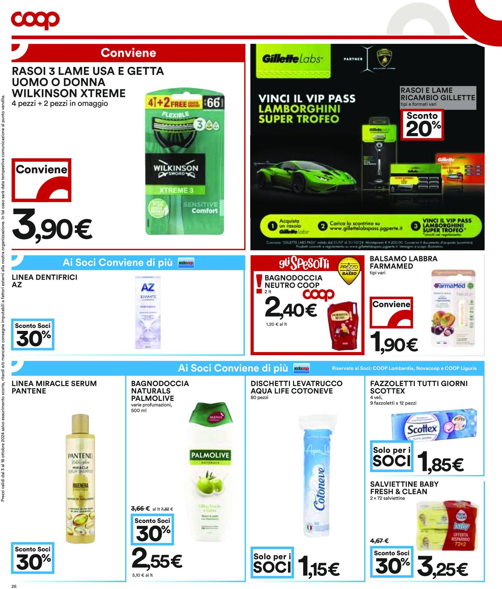 Nuovo volantino Coop 03.10. - 16.10. 26