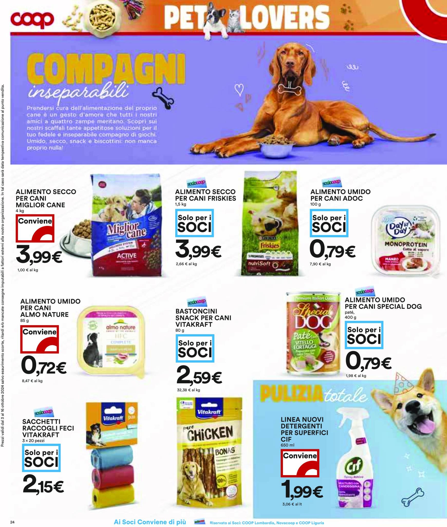 Nuovo volantino Coop 03.10. - 16.10. 24