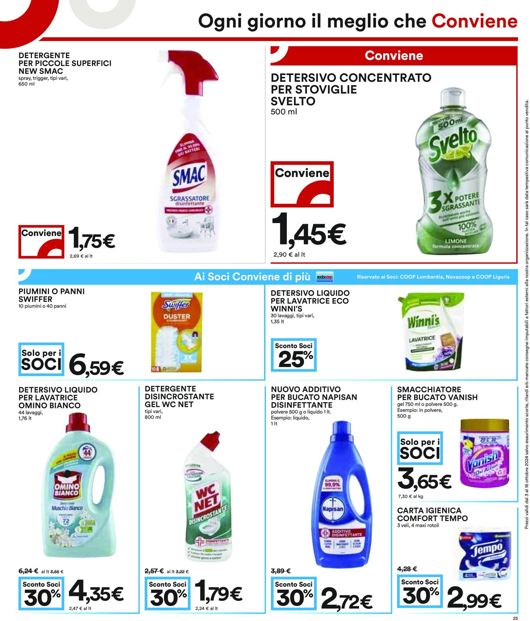 Nuovo volantino Coop 03.10. - 16.10. 25