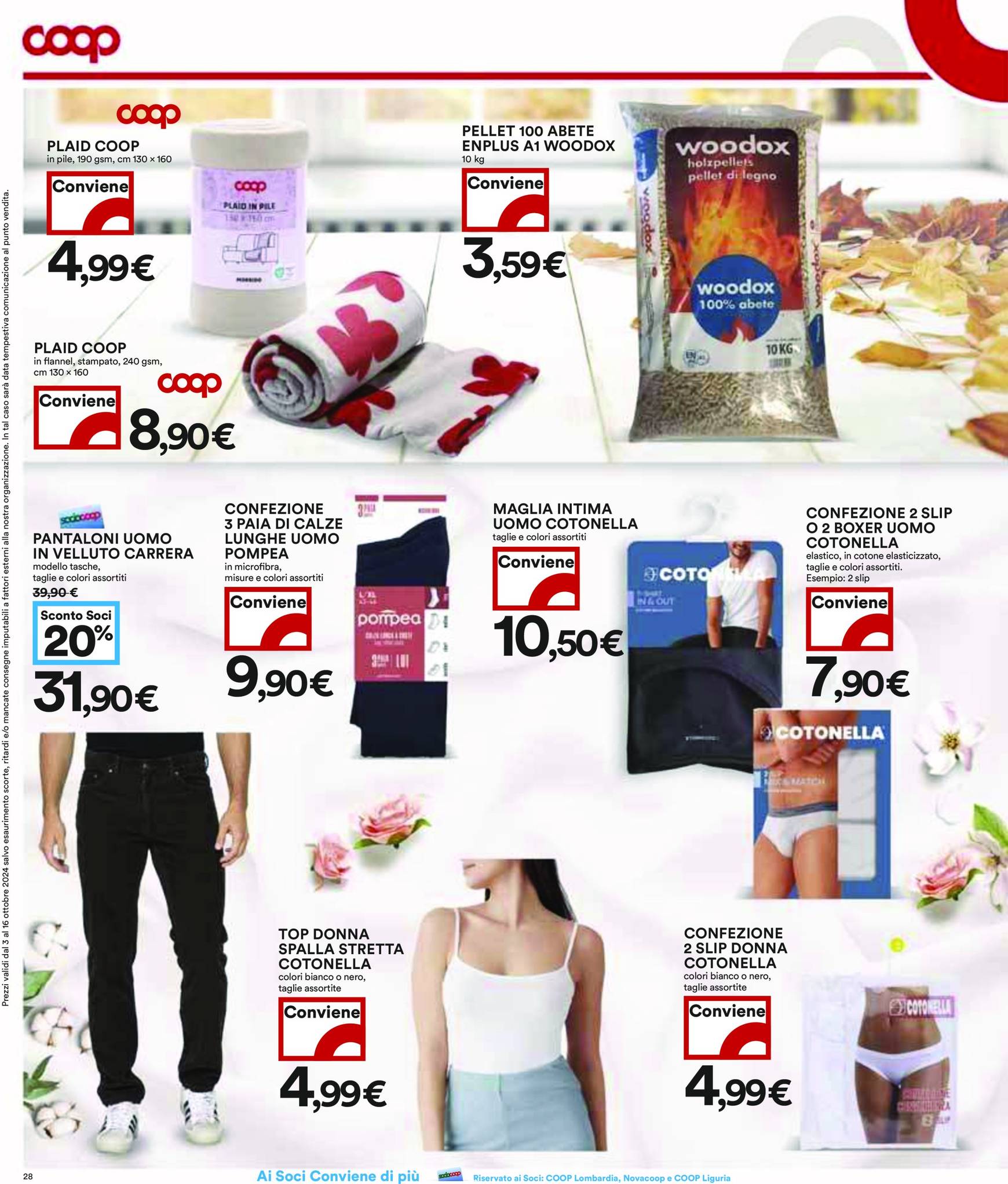 Nuovo volantino Coop 03.10. - 16.10. 28