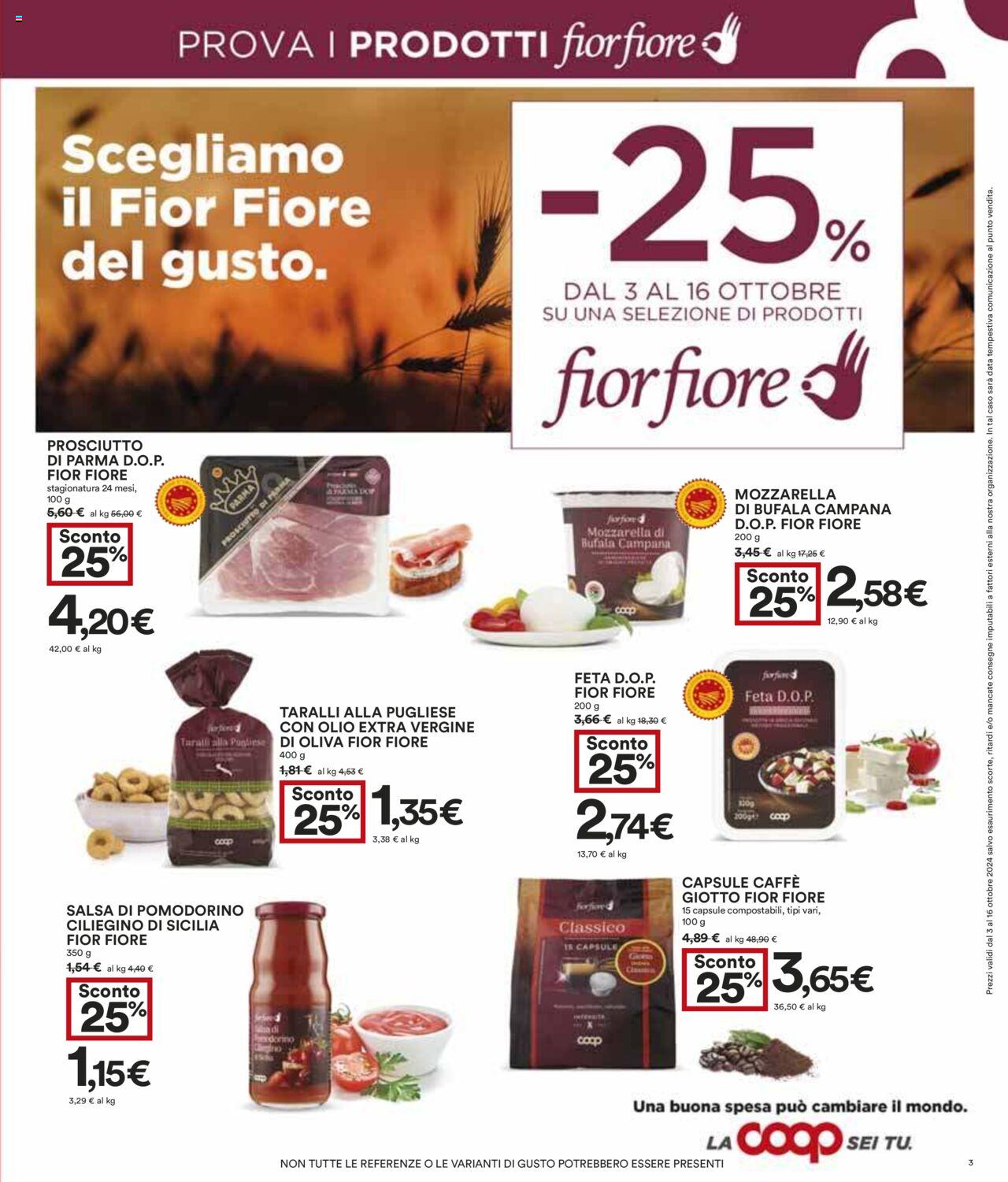 COOP volantino 03/10/2024 - 16/10/2024 3