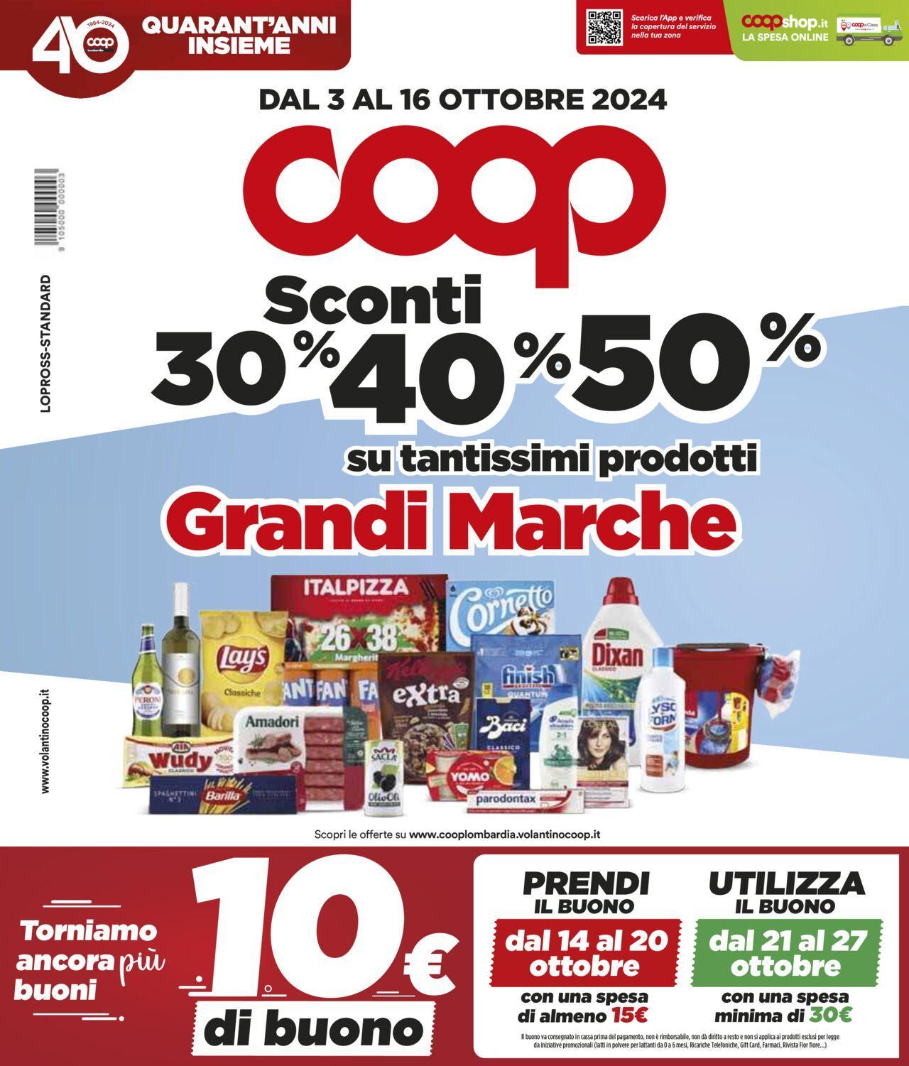 COOP volantino 03/10/2024 - 16/10/2024