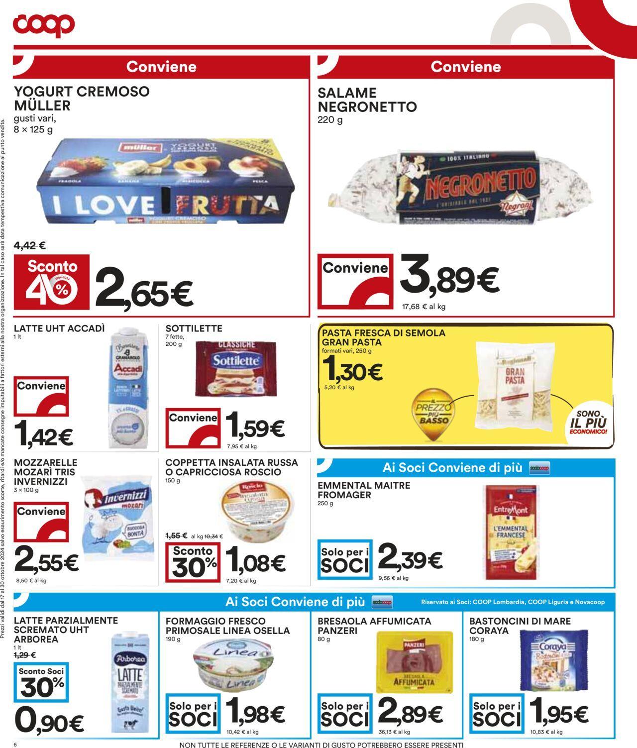 COOP volantino 17/10/2024 - 30/10/2024 6