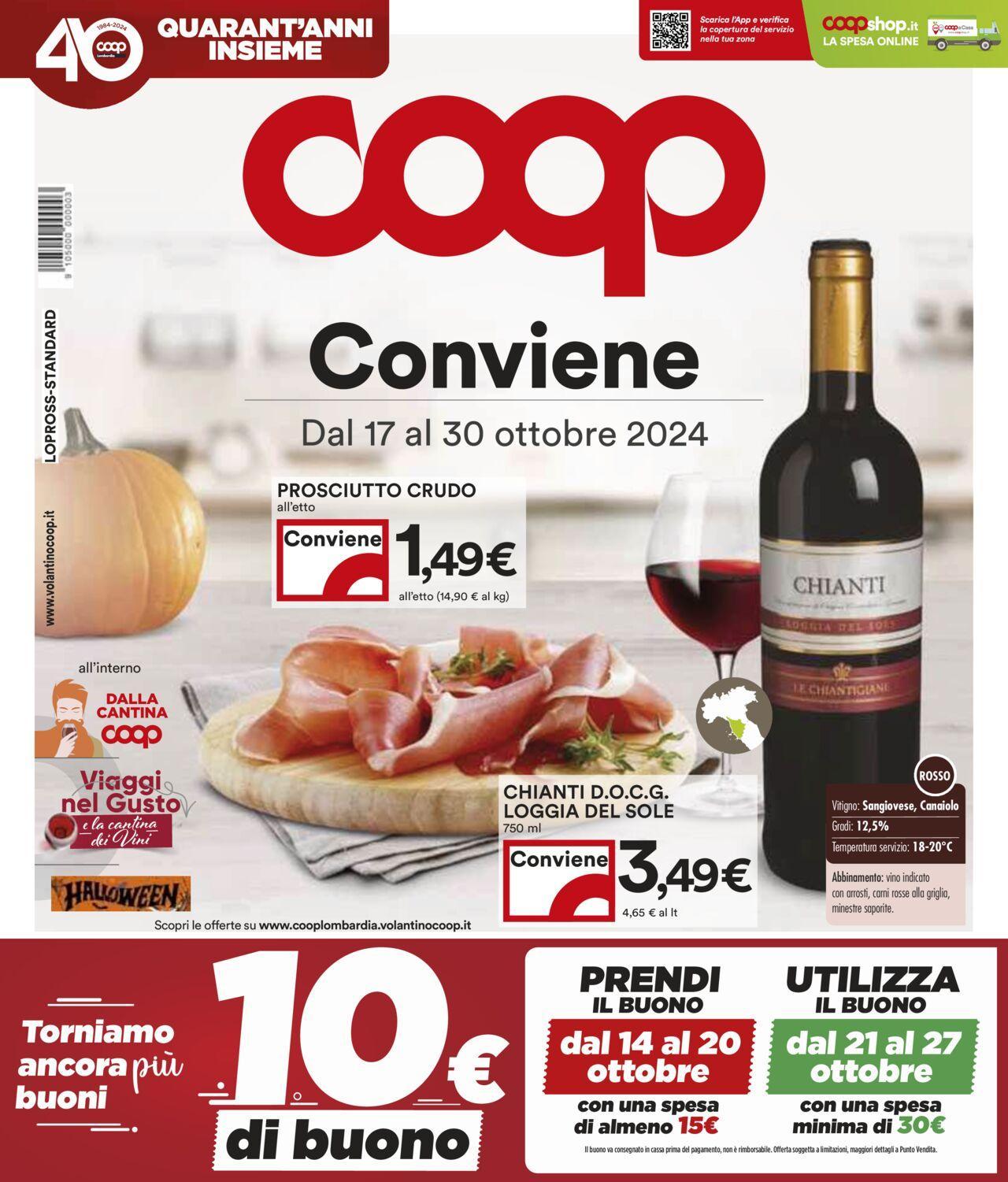 COOP volantino 17/10/2024 - 30/10/2024