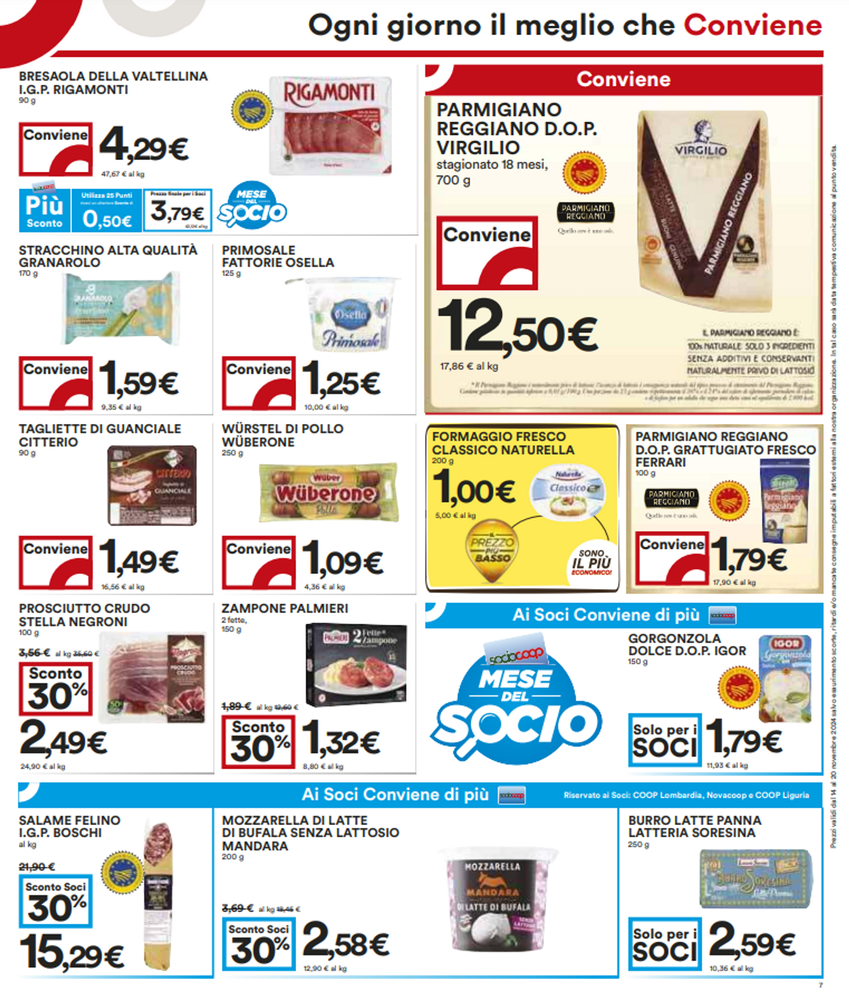 Volantino Coop valido dal 14.11. al 20.11. 7