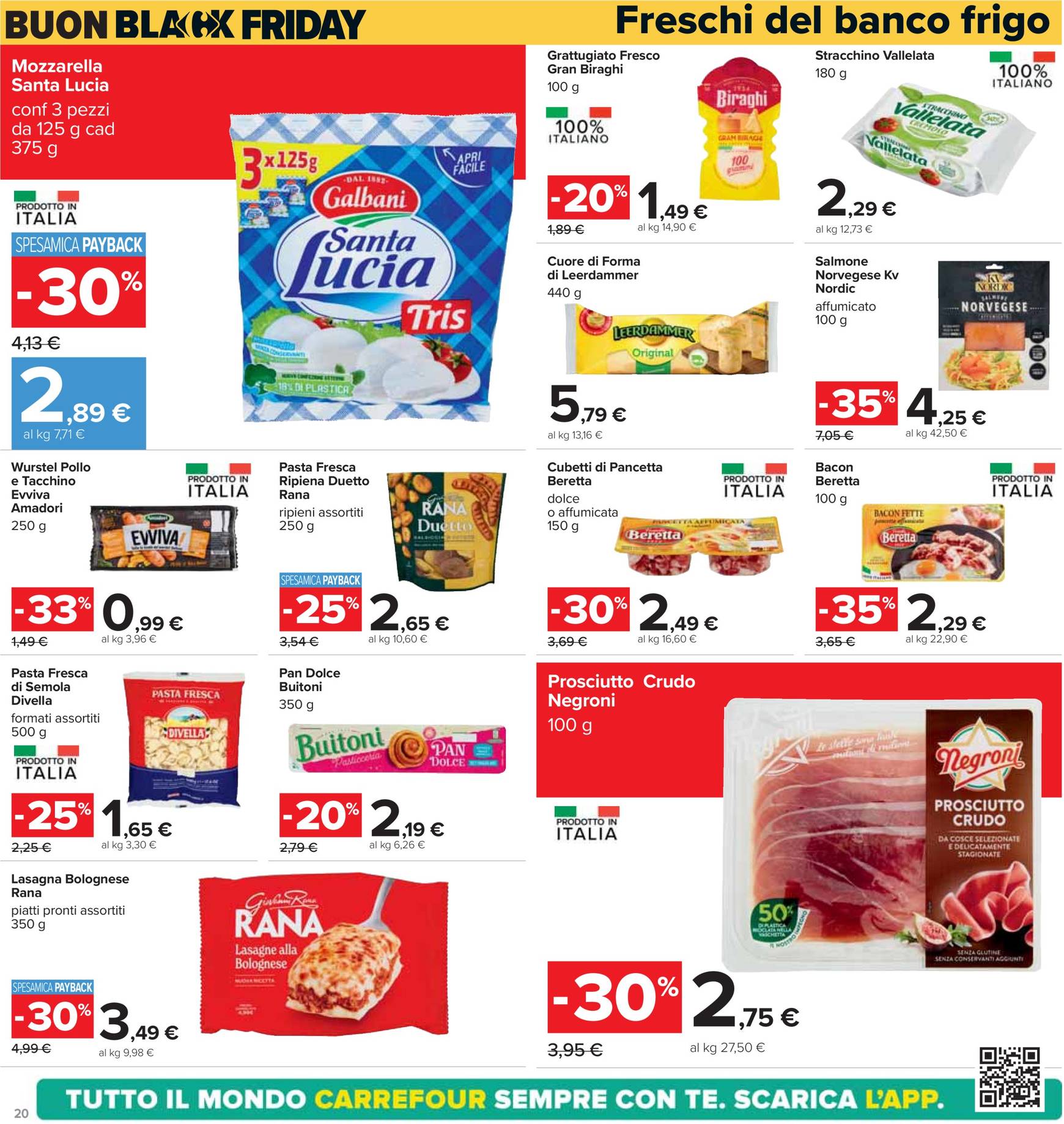 Volantino Carrefour - Black Friday valido dal 18.11. al 02.12. 20