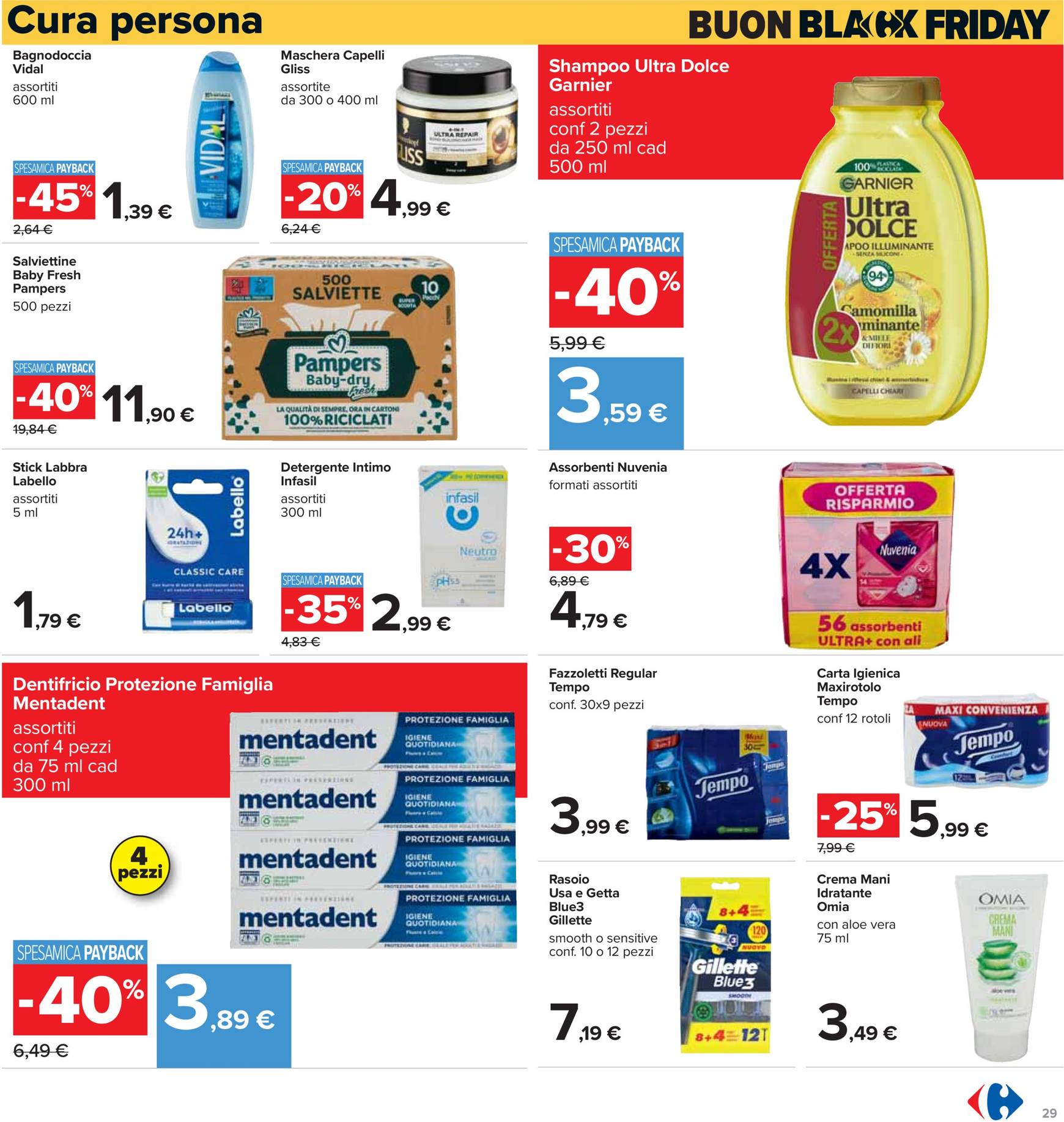 Volantino Carrefour - Black Friday valido dal 18.11. al 02.12. 29