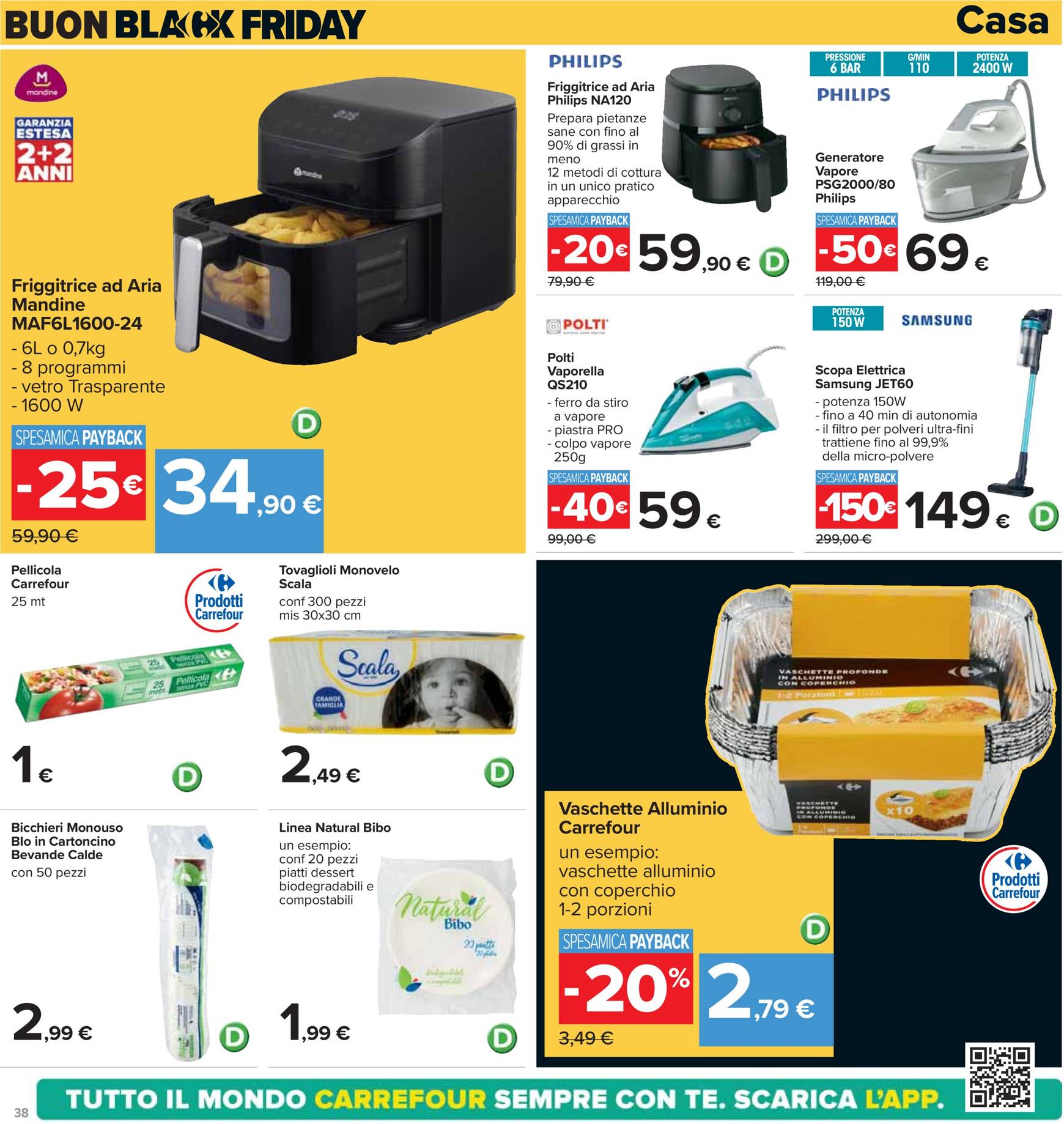 Volantino Carrefour - Black Friday valido dal 18.11. al 02.12. 38