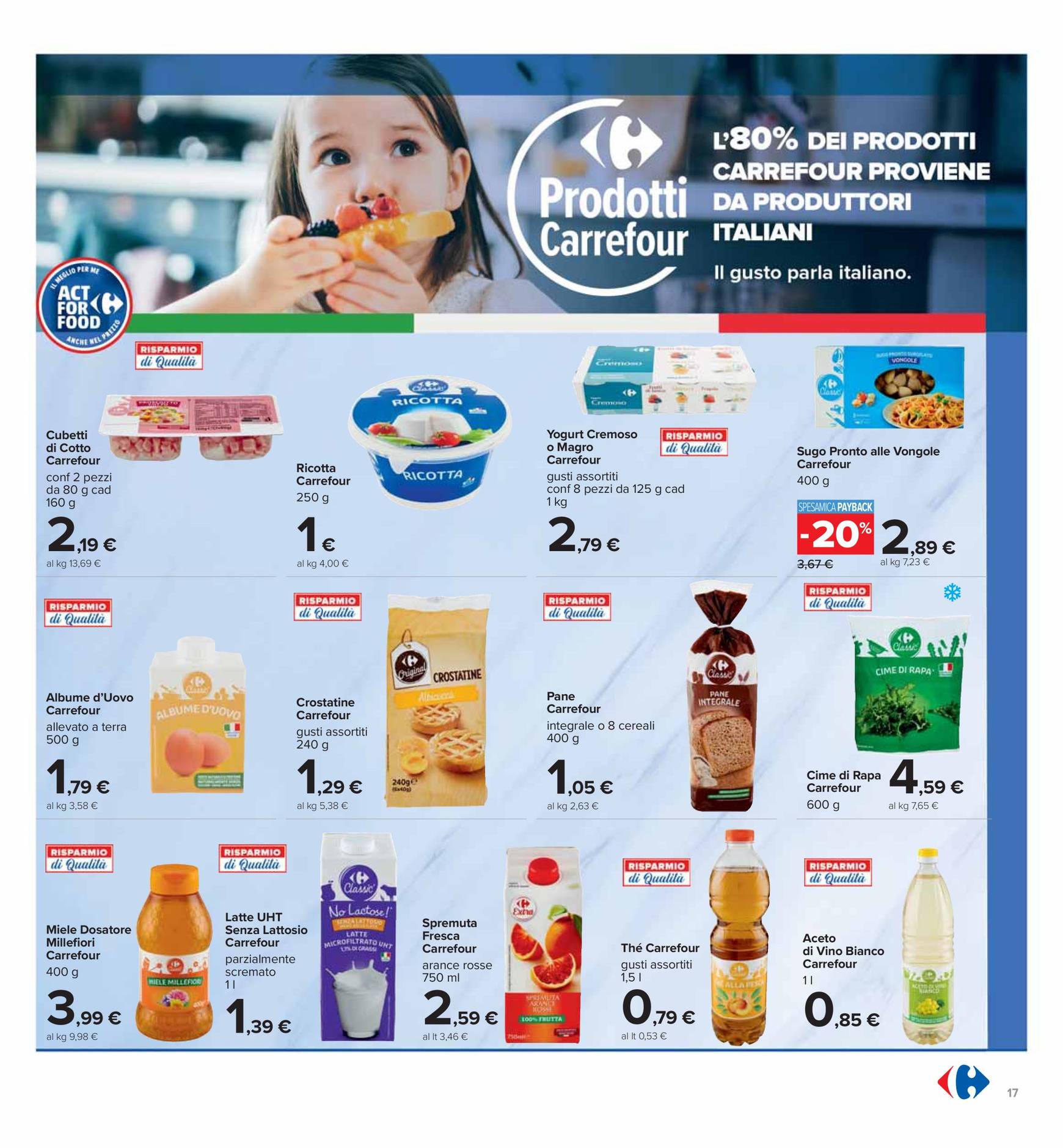 Volantino Carrefour - Black Friday valido dal 18.11. al 02.12. 17