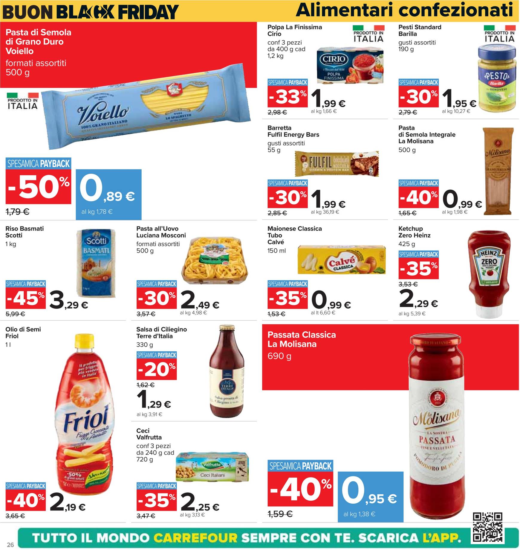 Volantino Carrefour - Black Friday valido dal 18.11. al 02.12. 26