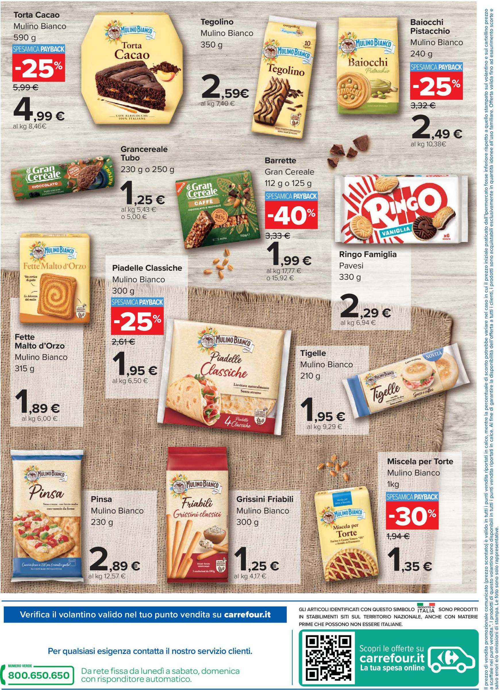 Volantino Carrefour - Speciale Barilla valido dal 18.11. al 02.12. 2