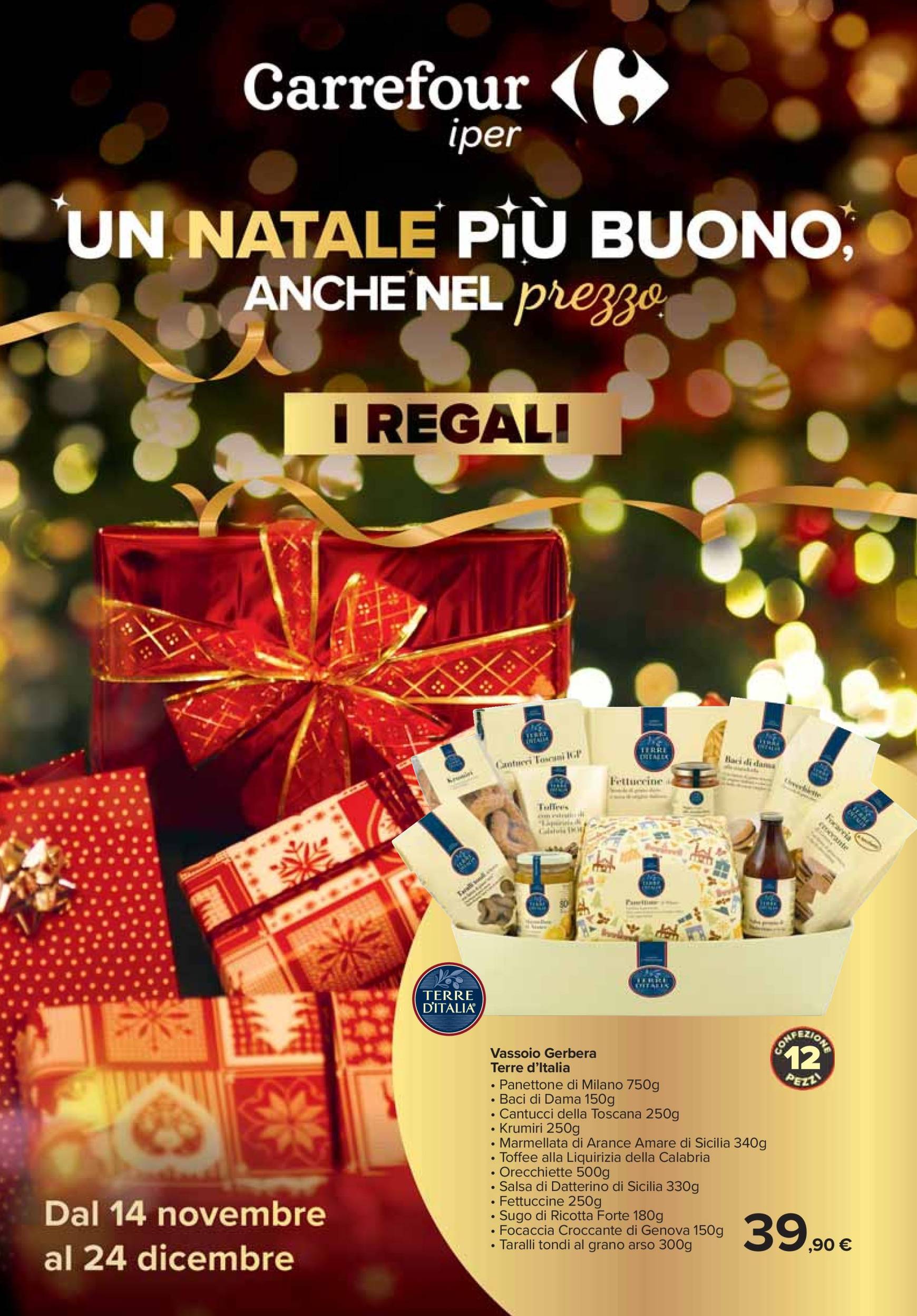 Volantino Carrefour - Natale valido dal 14.11. al 24.12.