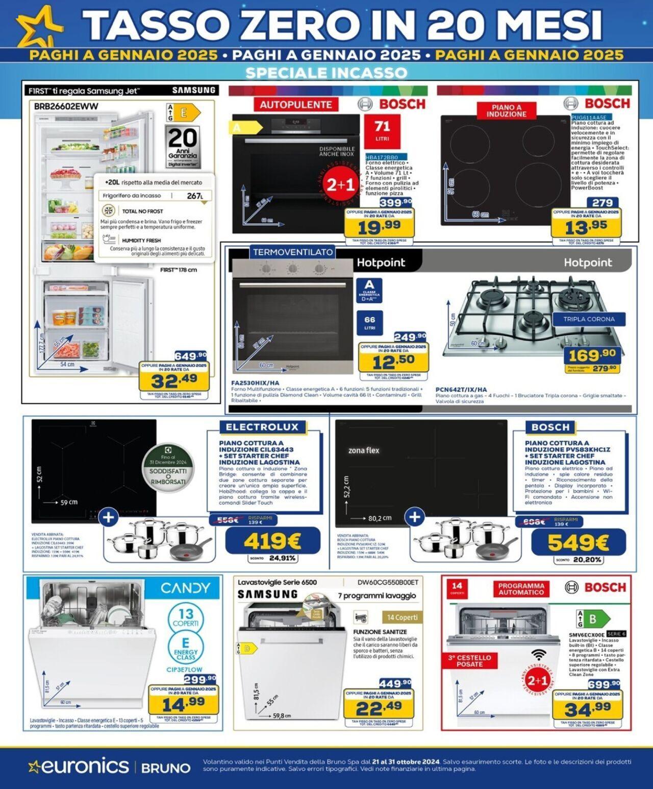 Euronics volantino 21/10/2024 - 31/10/2024 16