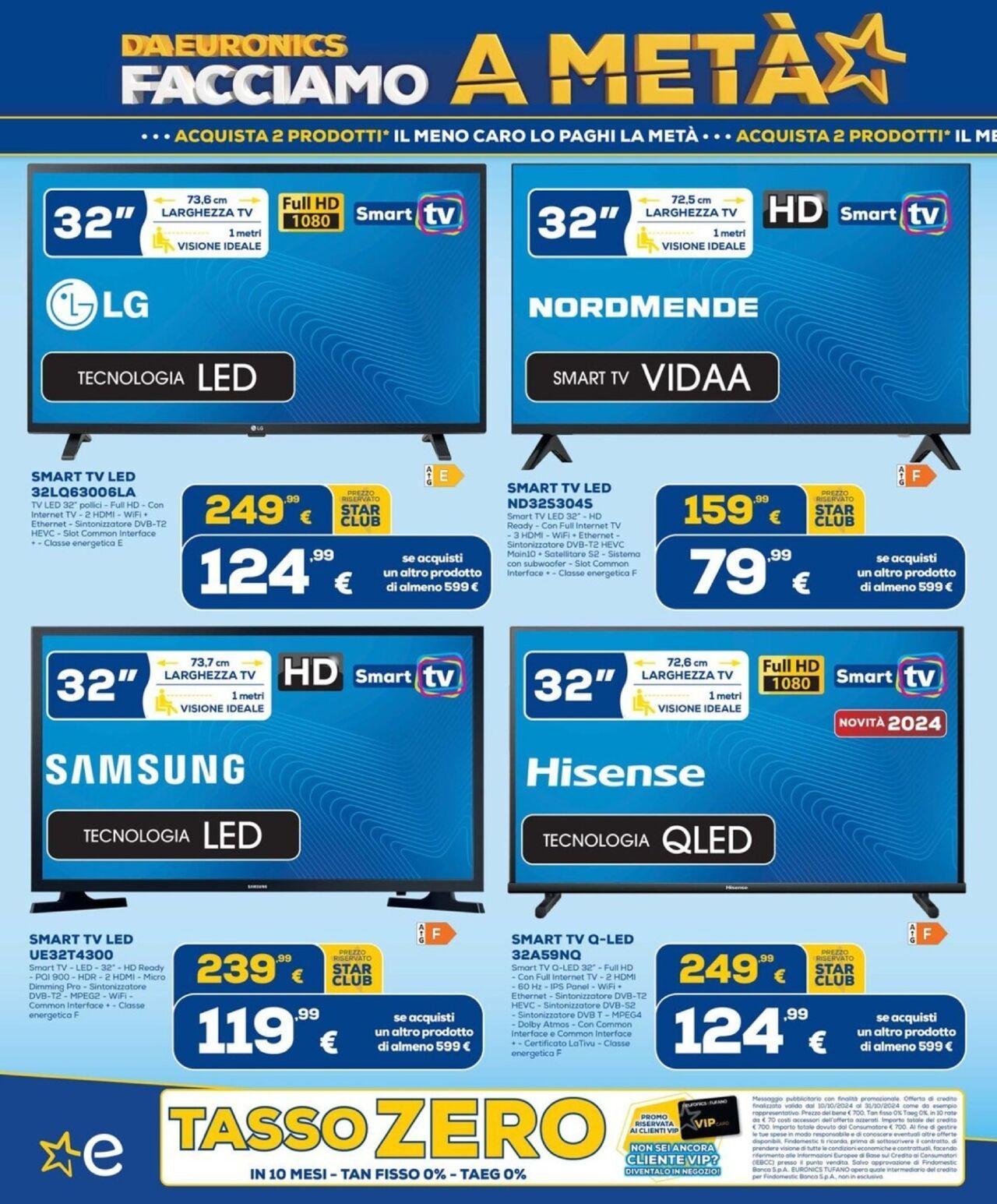 Euronics volantino 10/10/2024 - 31/10/2024 2